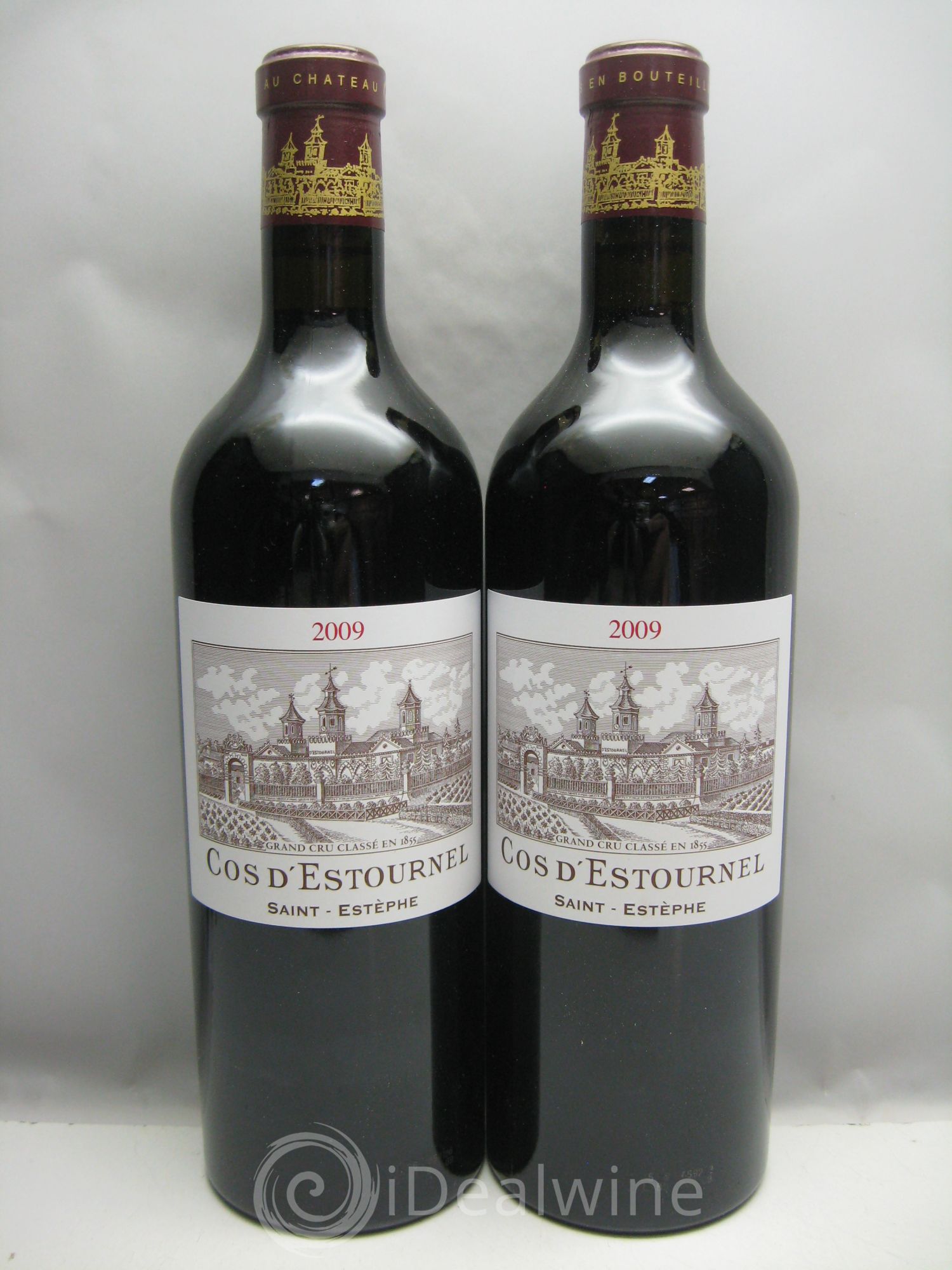 Cos d'Estournel 2ème Grand Cru Classé (CB sans couvercle) 2009 - Lot de 6 bouteilles - 2