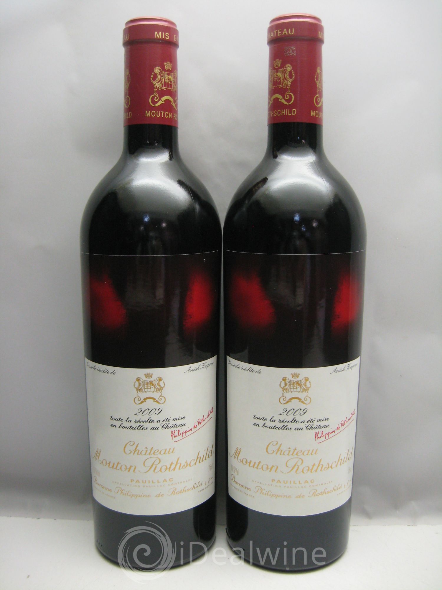 Château Mouton Rothschild 1er Grand Cru Classé 2009 - Lot de 6 bouteilles - 2