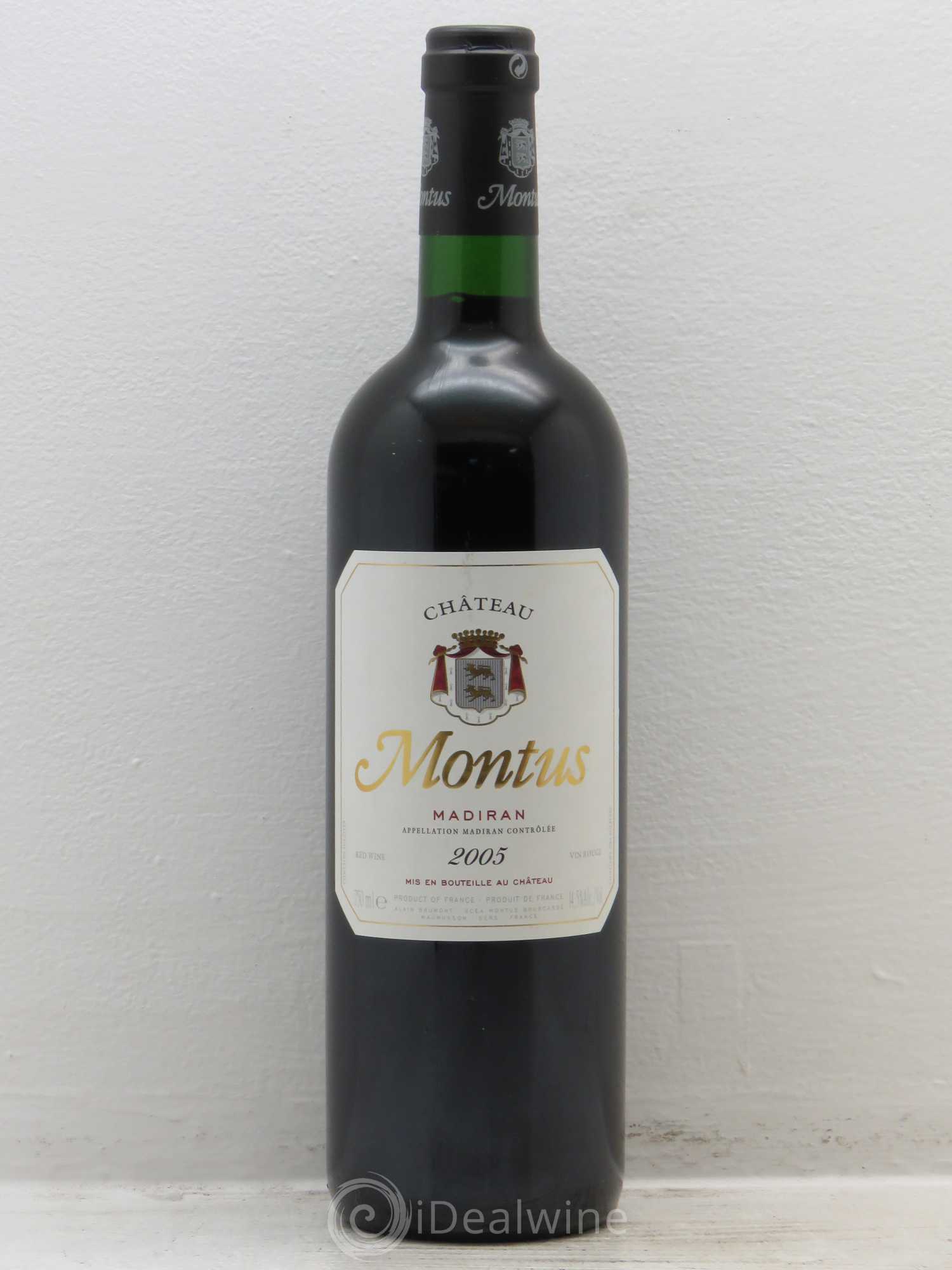 Madiran Château Montus Alain Brumont 2005 - Lot de 6 bouteilles - 0