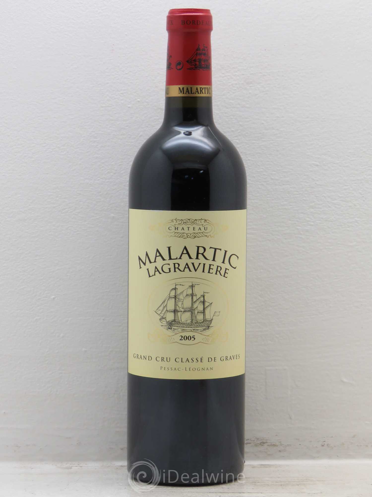 Château Malartic-Lagravière Cru Classé de Graves 2005 - Lot de 6 bouteilles - 0