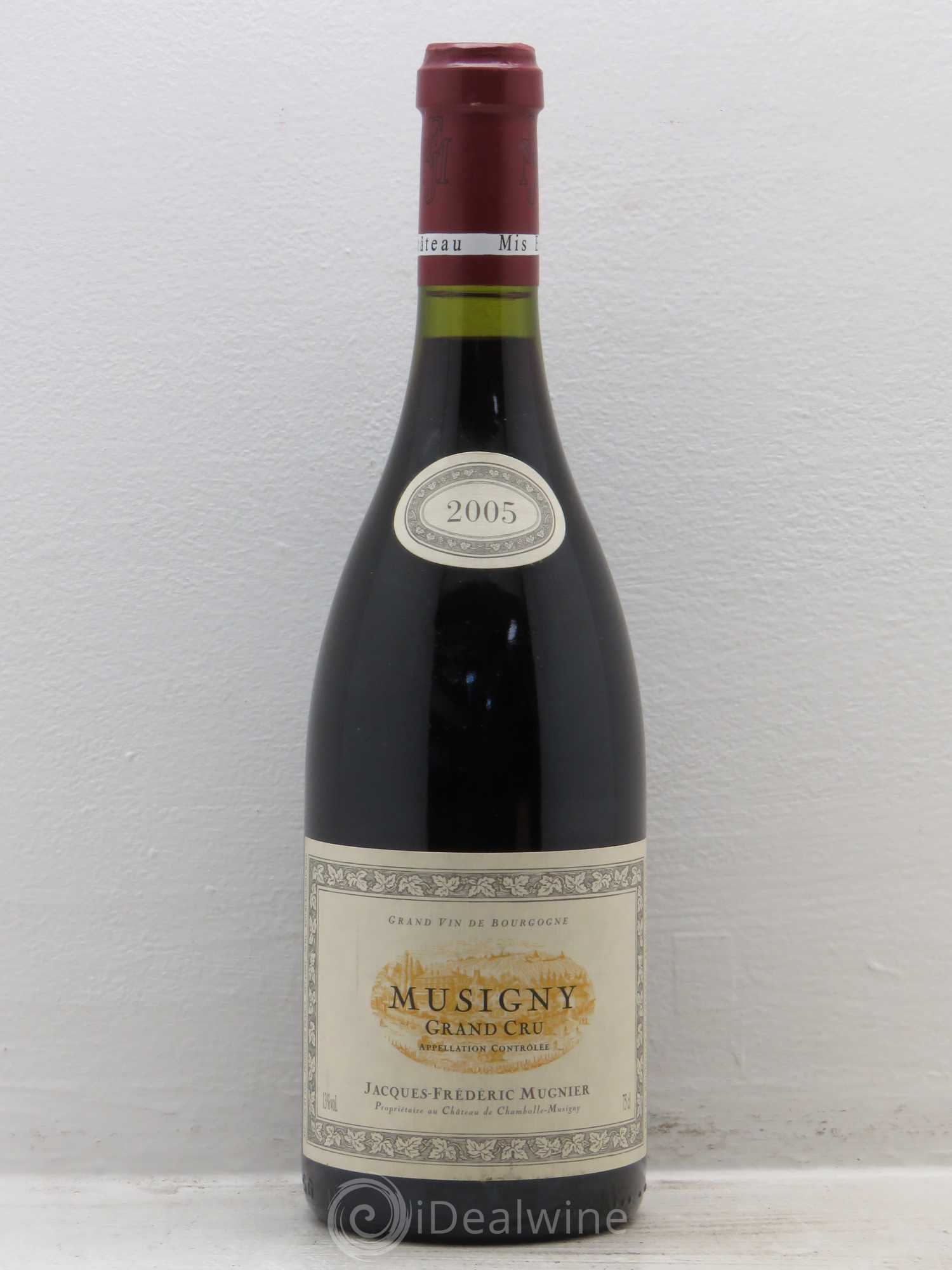 Musigny Grand Cru Jacques-Frédéric Mugnier 2005 - Lot de 1 bouteille - 0