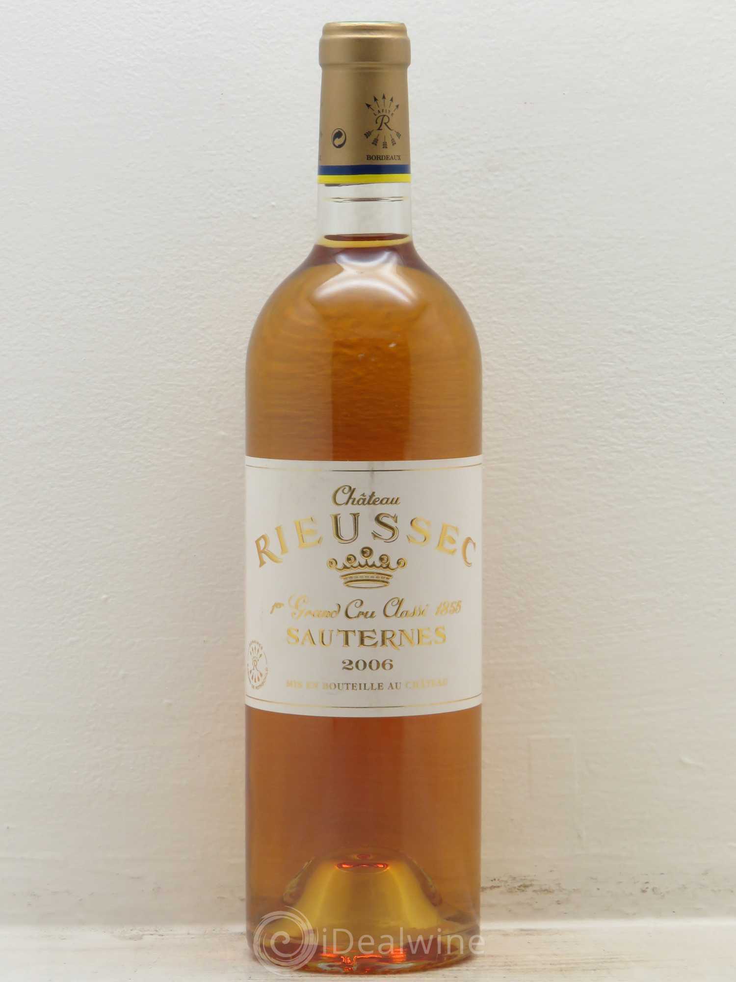 Château Rieussec 1er Grand Cru Classé 2006 - Posten von 1 Flasche - 0