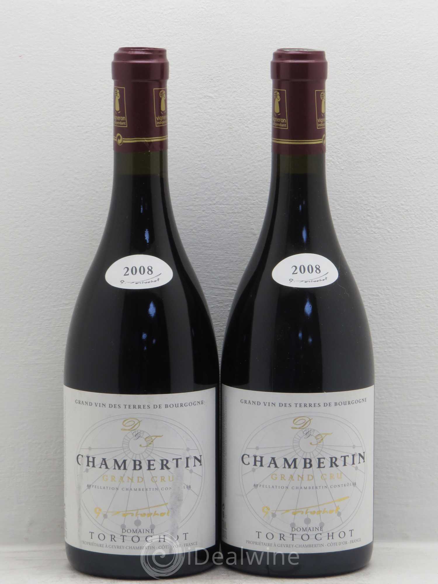 Chambertin Grand Cru Tortochot 2008 - Posten von 2 Flaschen - 0