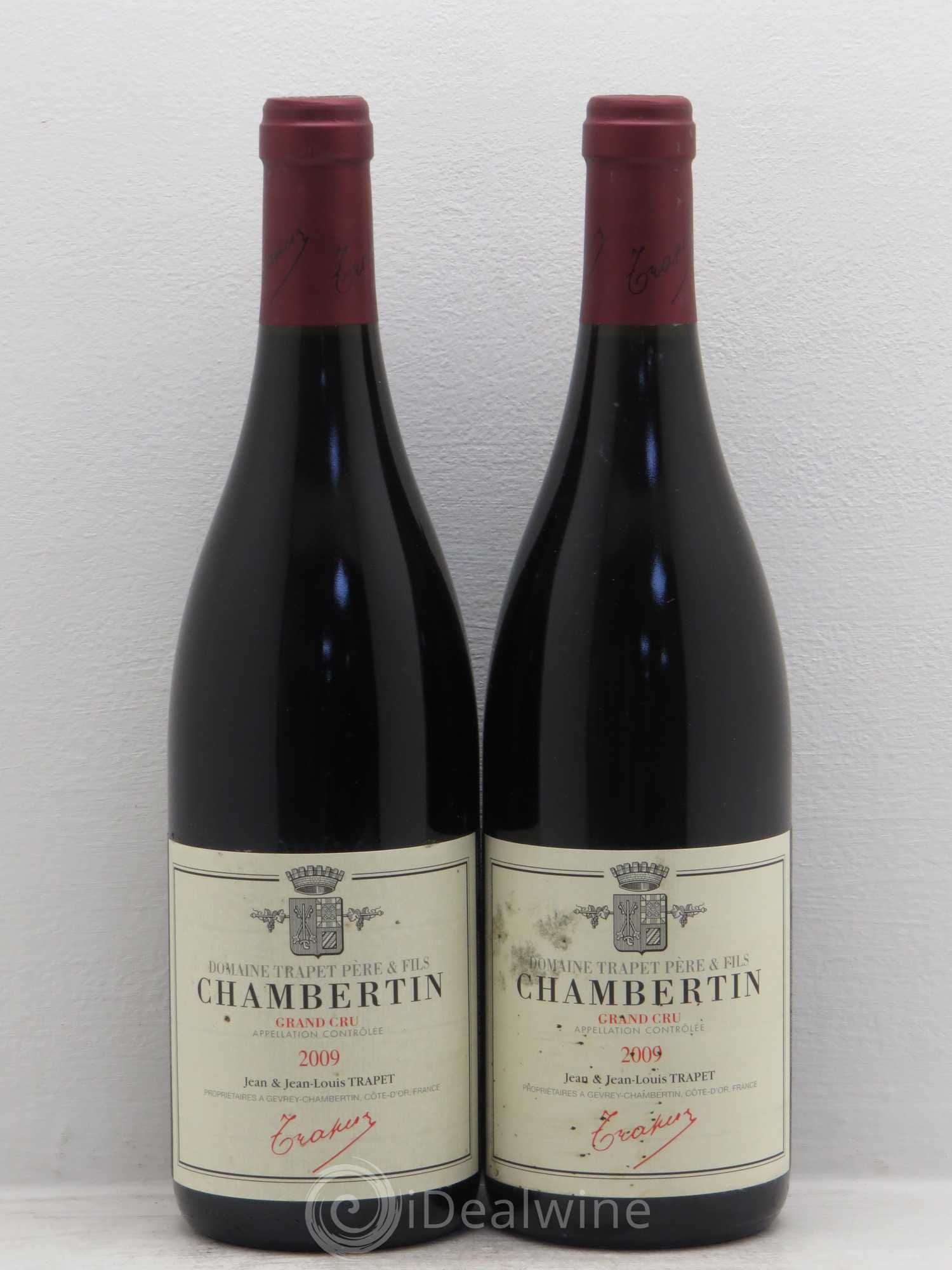 Chambertin Grand Cru Domaine Trapet 2009 - Lot de 2 bouteilles - 0