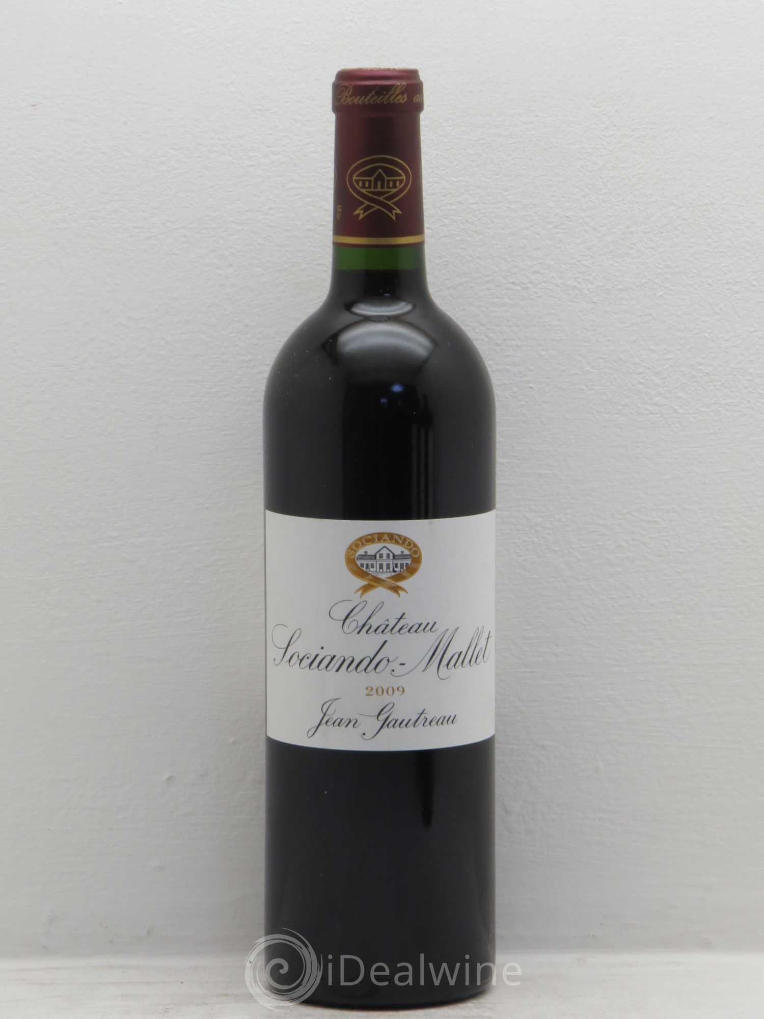 Château Sociando Mallet 2009 - Lot de 1 bouteille - 0