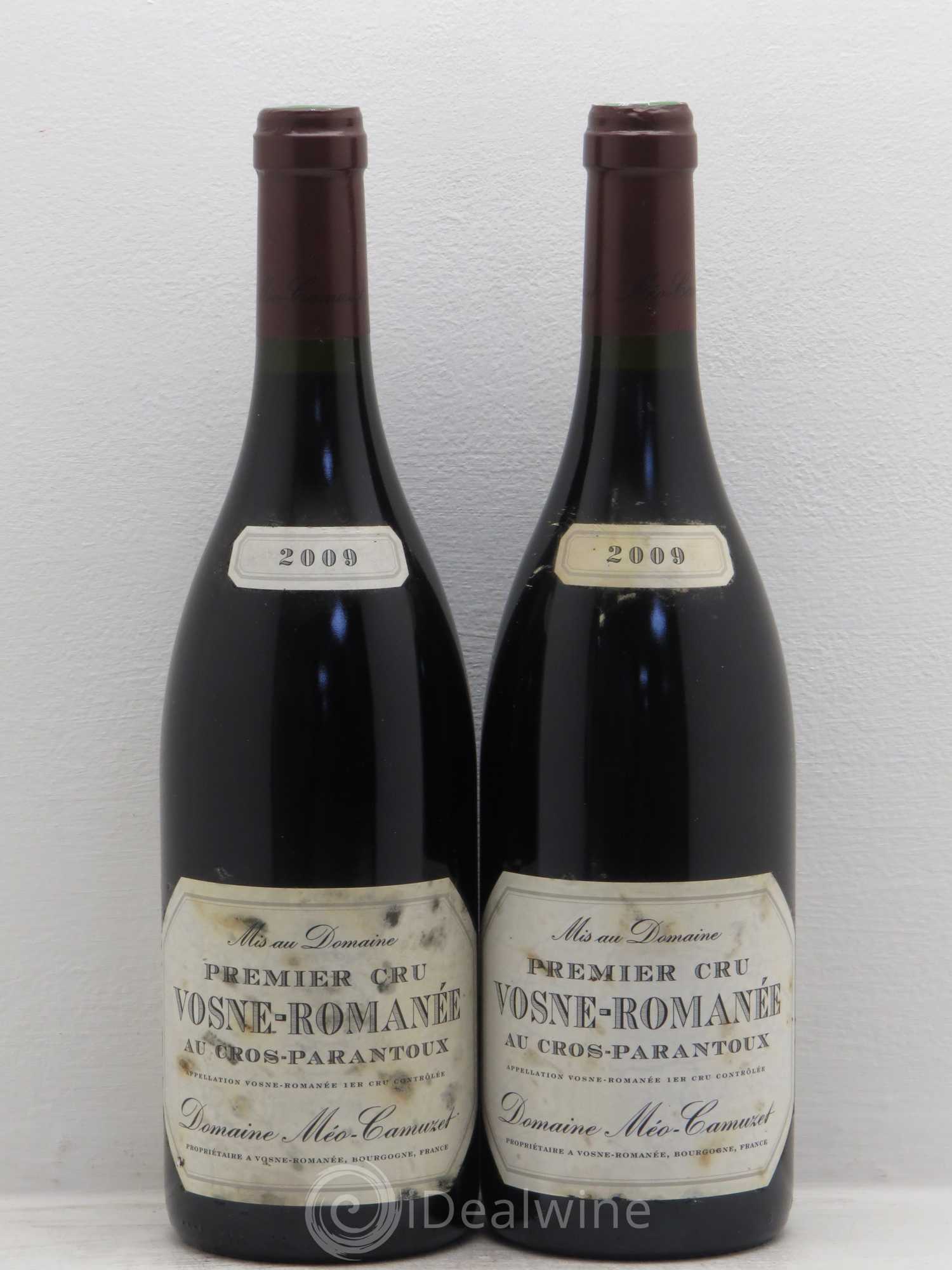 Vosne-Romanée 1er Cru Au Cros Parantoux Méo-Camuzet (Domaine) 2009 - Lot de 2 bouteilles - 0