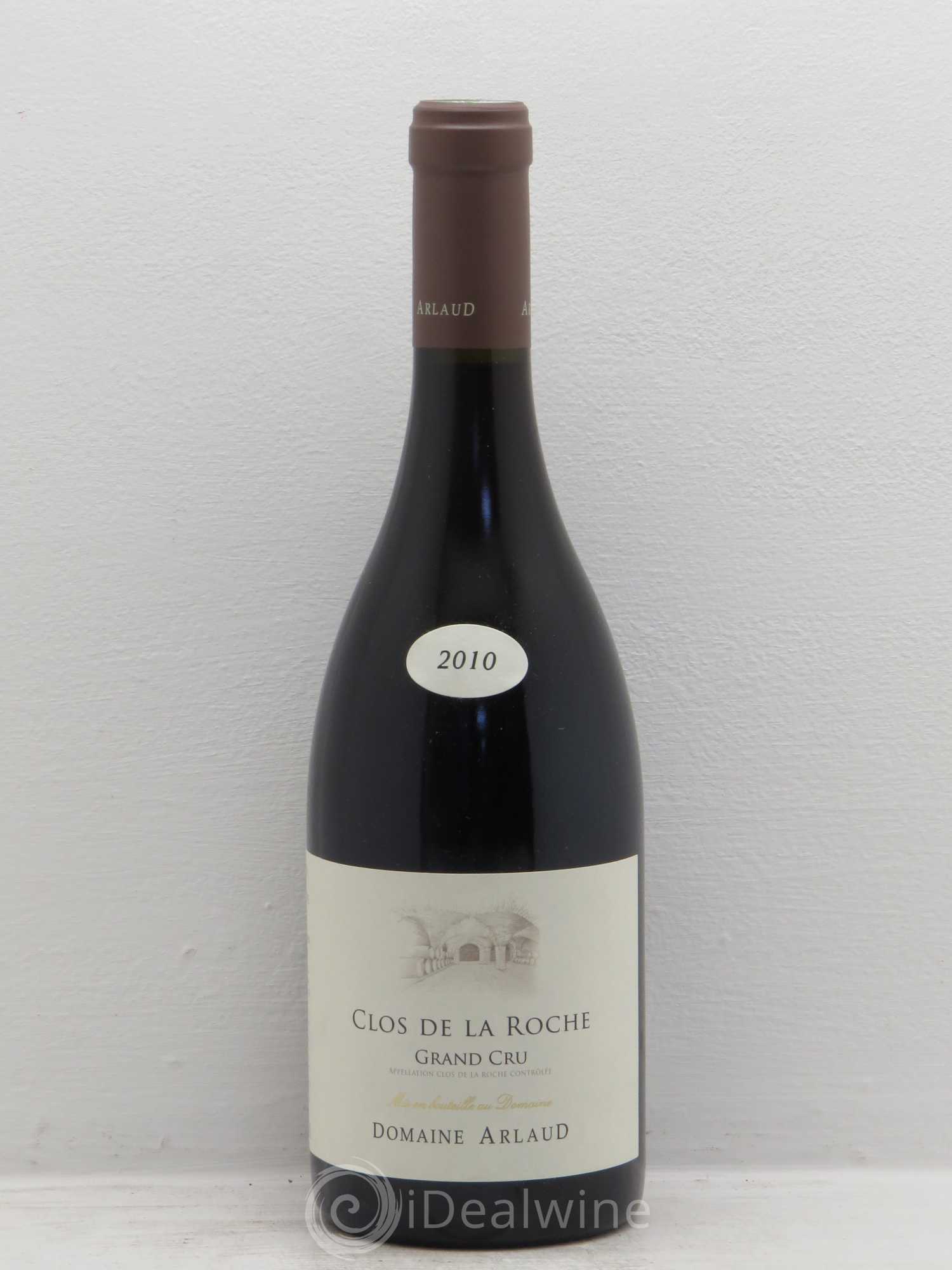 Clos de la Roche Grand Cru Arlaud 2010 - Lot de 6 bouteilles - 0