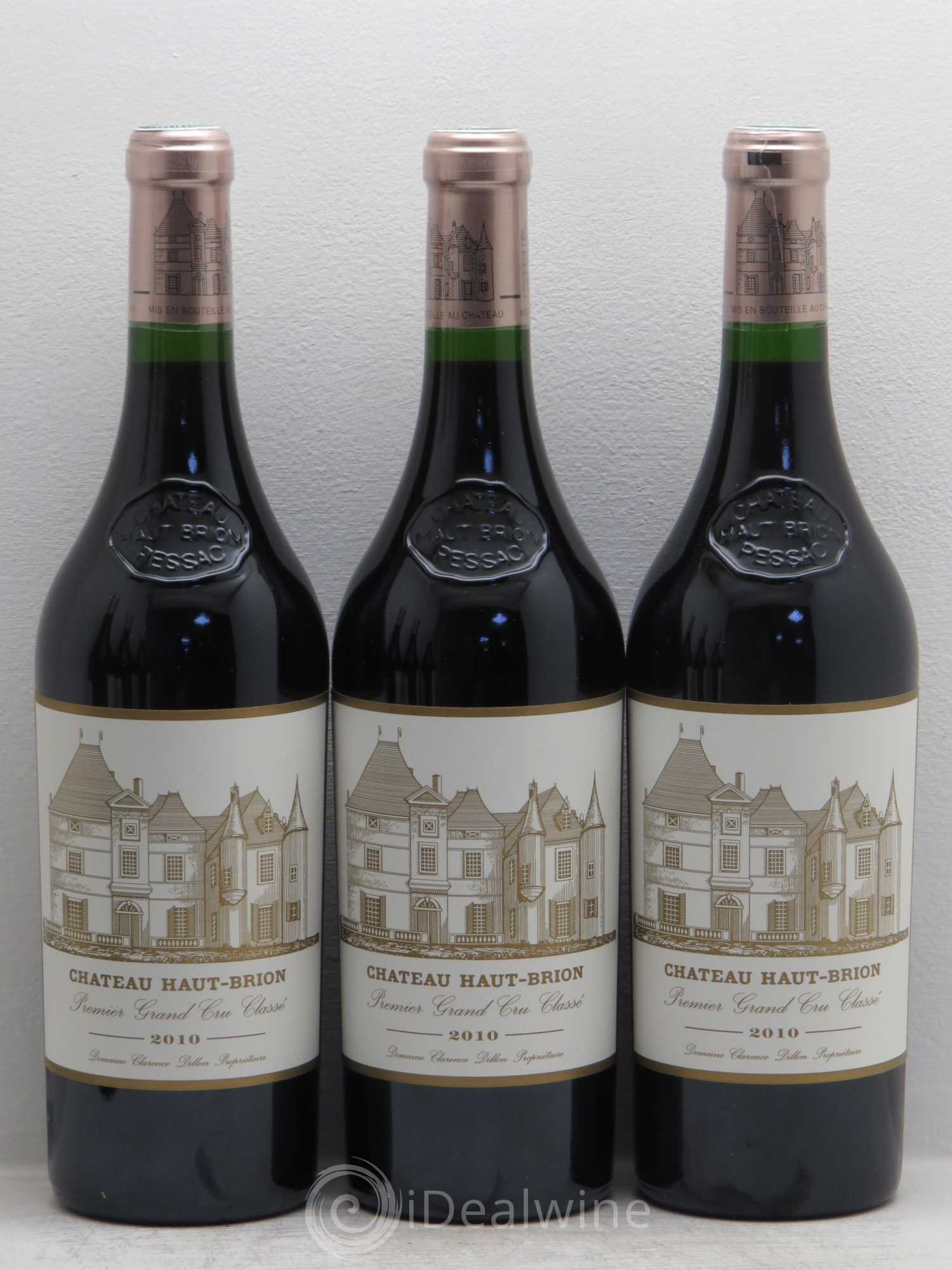 Château Haut Brion 1er Grand Cru Classé 2010 - Lot de 6 bouteilles - 1