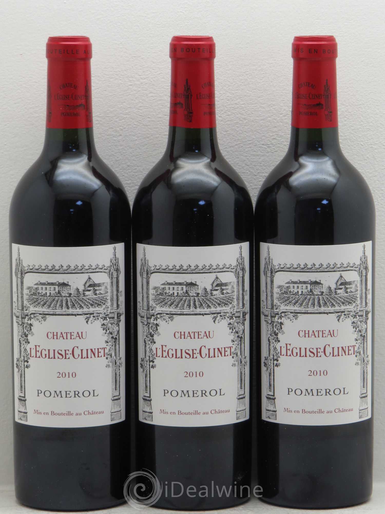 Château l' Église Clinet 2010 - Lot de 6 bouteilles - 1