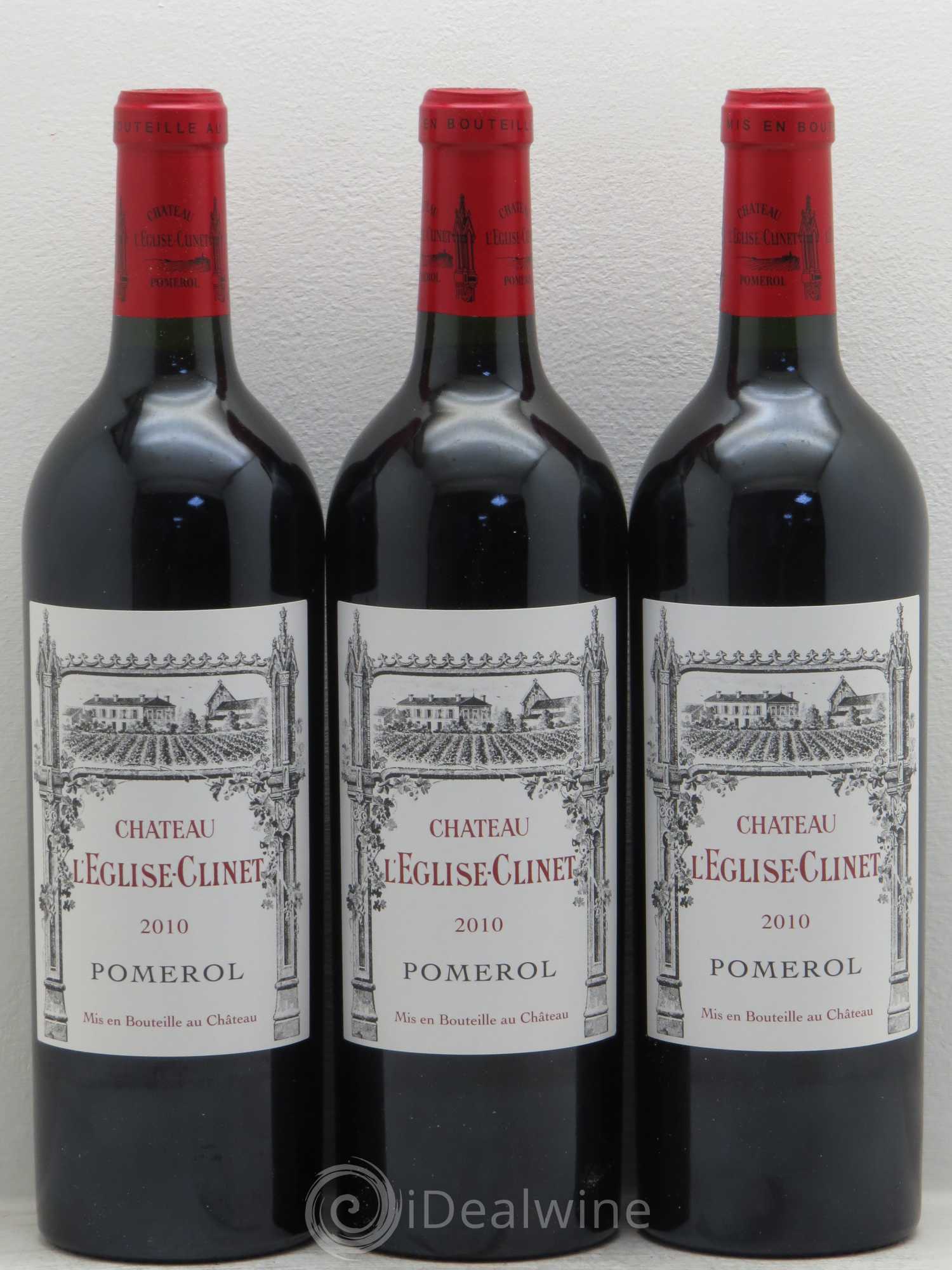 Château l' Église Clinet 2010 - Lot de 6 bouteilles - 2
