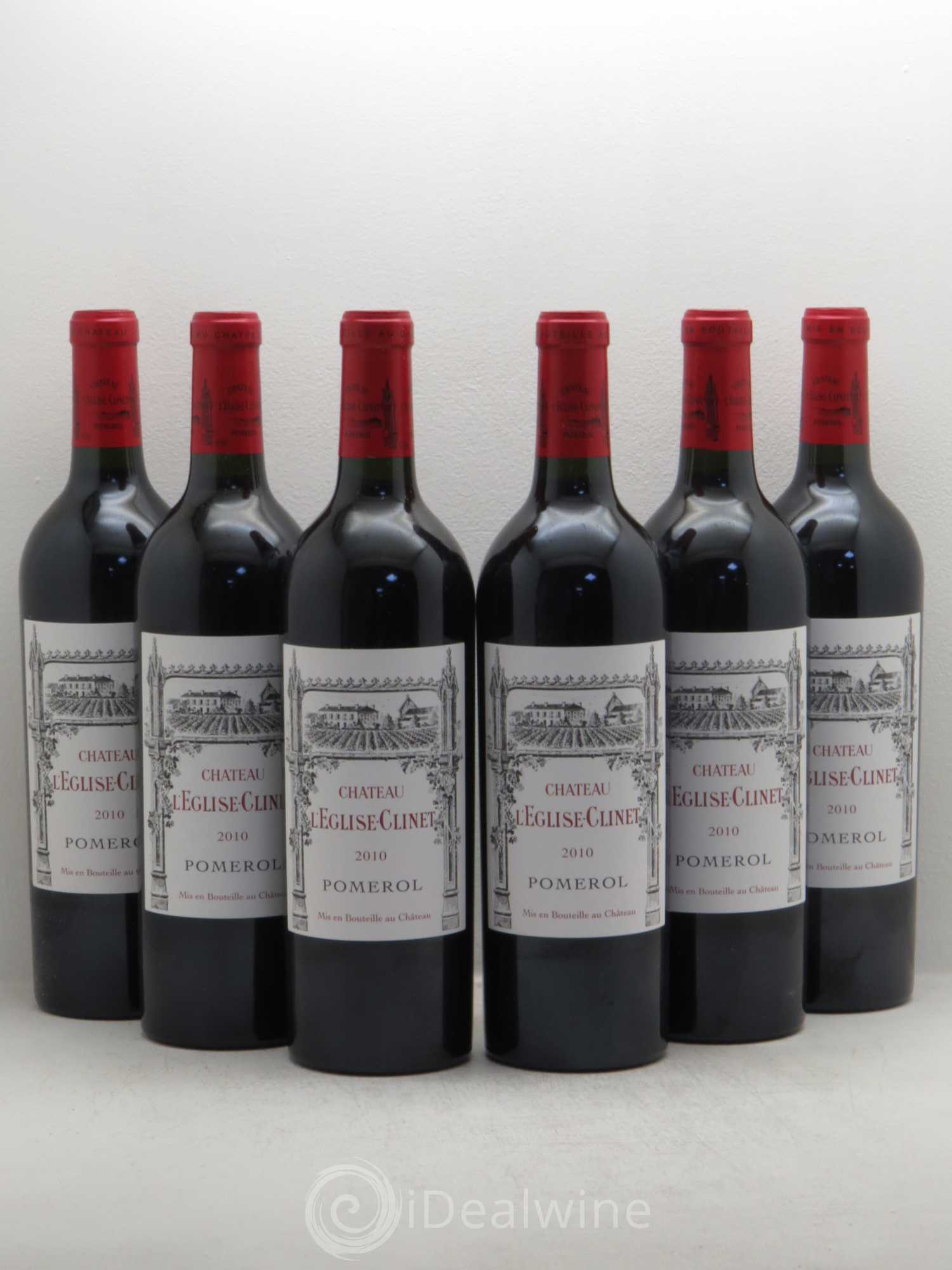 Château l' Église Clinet 2010 - Lot de 6 bouteilles - 0