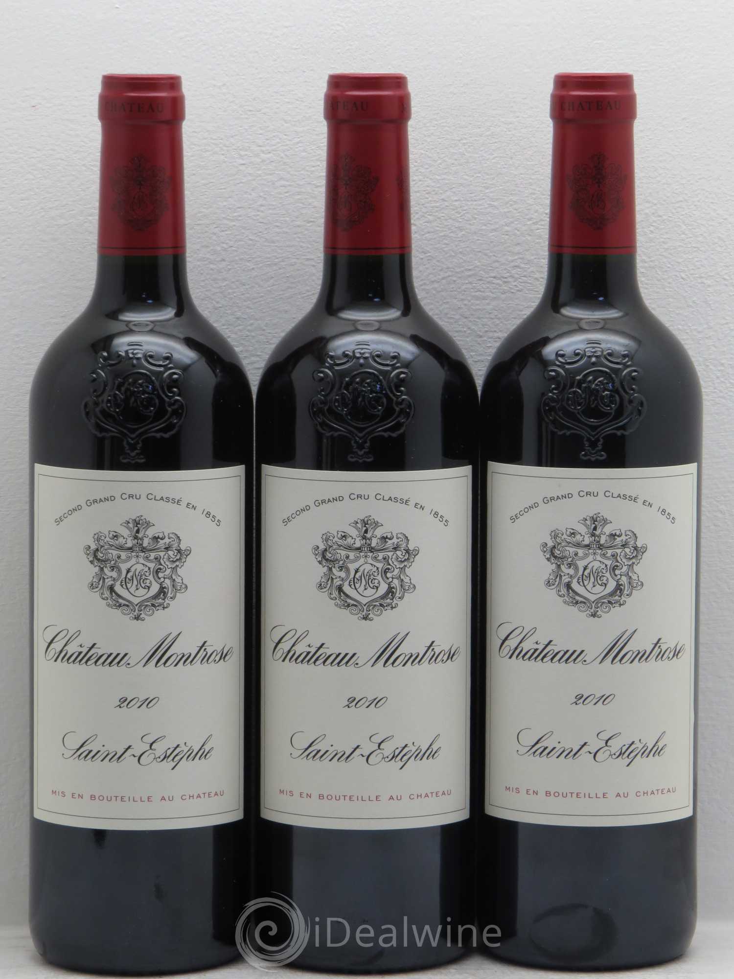 Château Montrose 2ème Grand Cru Classé 2010 - Lot de 6 bouteilles - 1