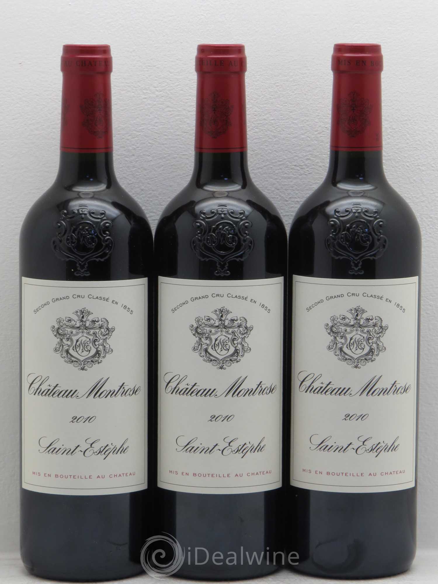 Château Montrose 2ème Grand Cru Classé 2010 - Lot de 6 bouteilles - 2