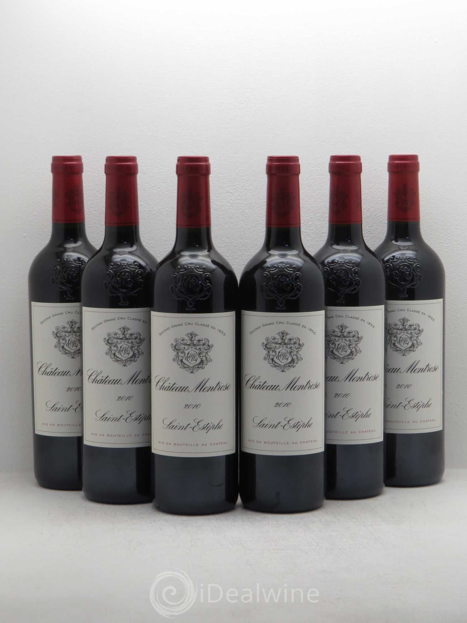 Château Montrose 2ème Grand Cru Classé 2010 - Lot de 6 bouteilles - 0
