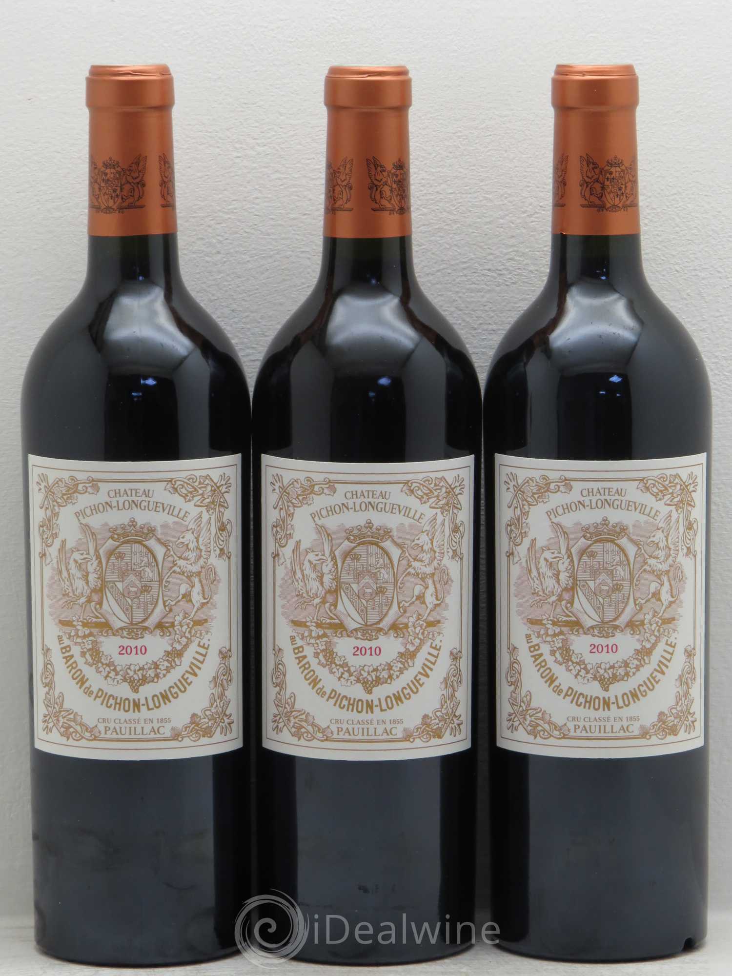 Pichon Longueville Baron 2ème Grand Cru Classé 2010 - Lot de 6 bouteilles - 1