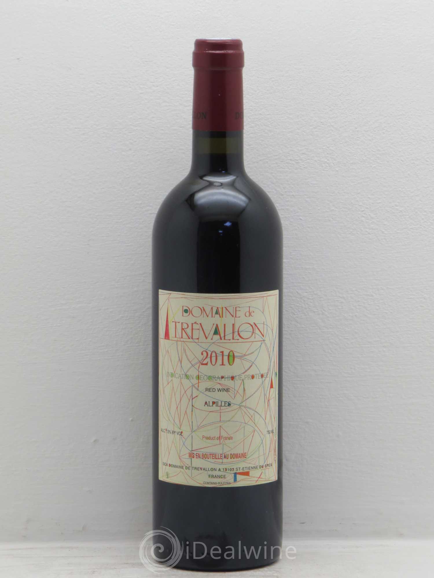 VDP Bouches du Rhône Trévallon (Domaine de) Eloi Dürrbach 2010 - Lot de 1 bouteille - 0