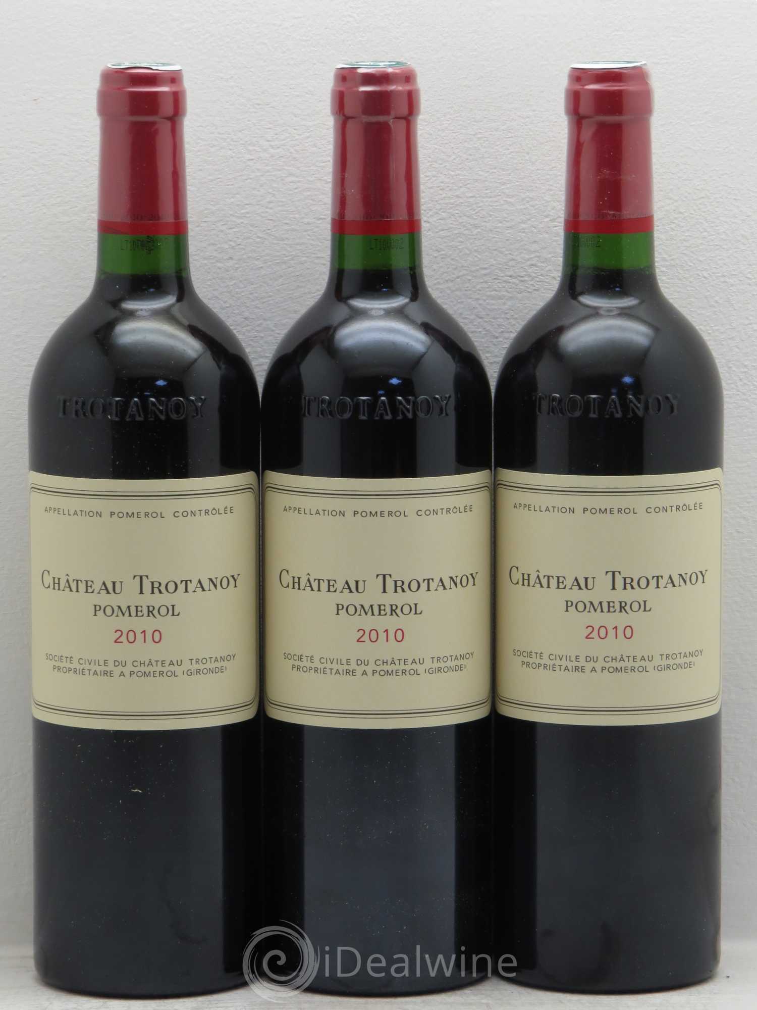 Château Trotanoy 2010 - Lot de 6 bouteilles - 1