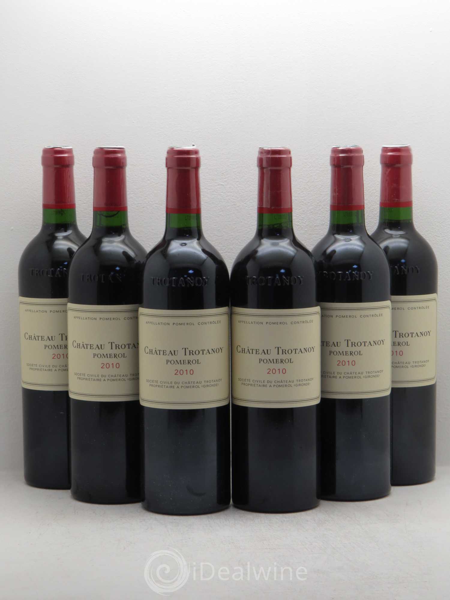 Château Trotanoy 2010 - Lot de 6 bouteilles - 0