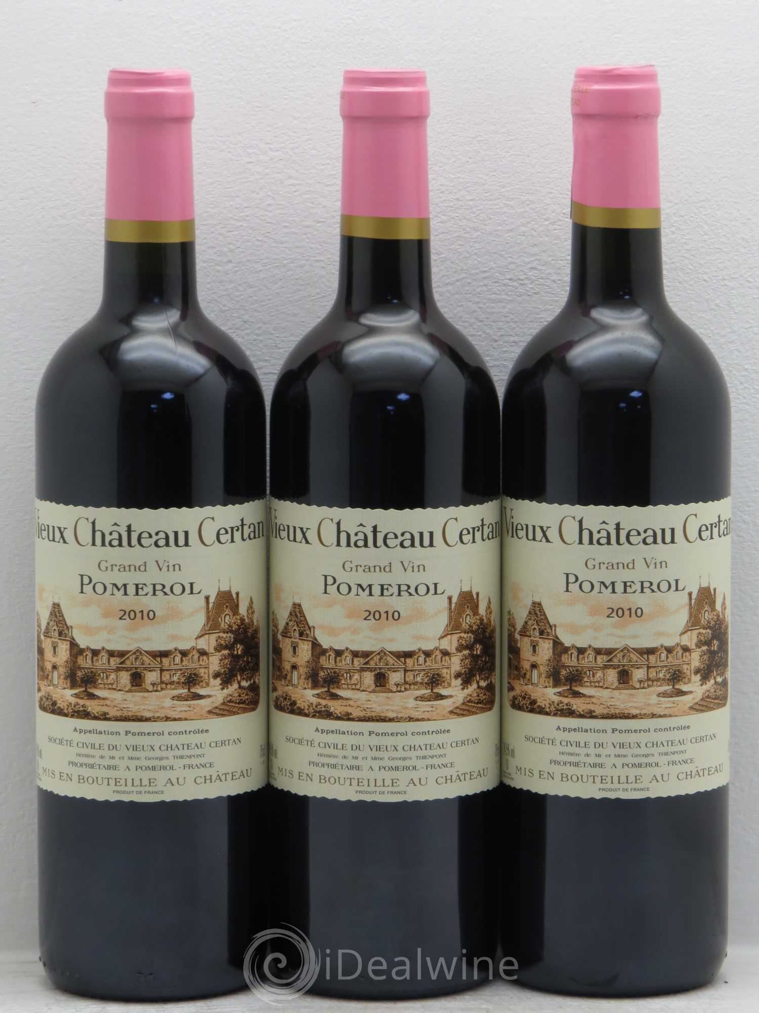 Vieux Château Certan 2010 - Lot de 6 bouteilles - 1