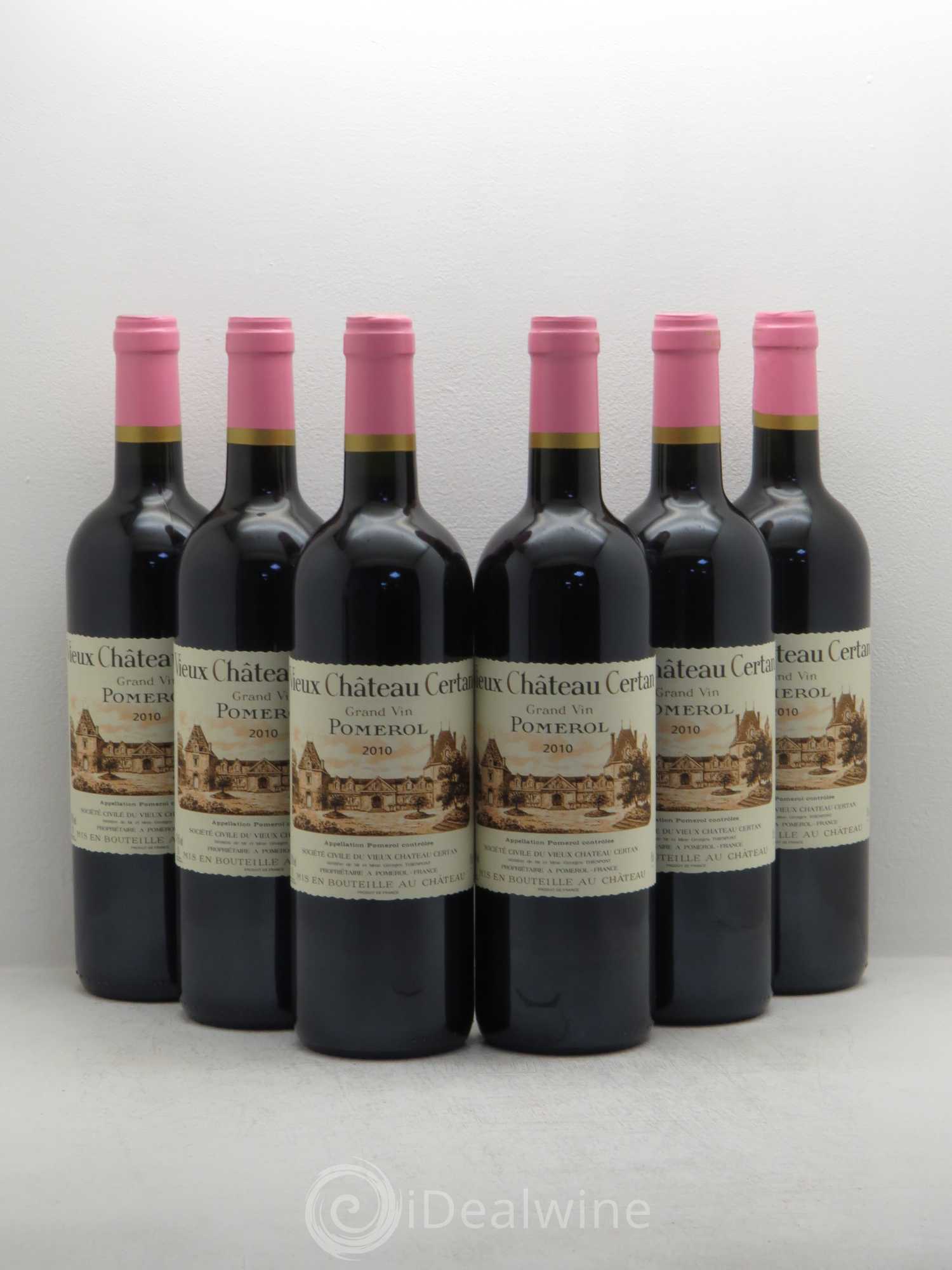 Vieux Château Certan 2010 - Lot de 6 bouteilles - 0