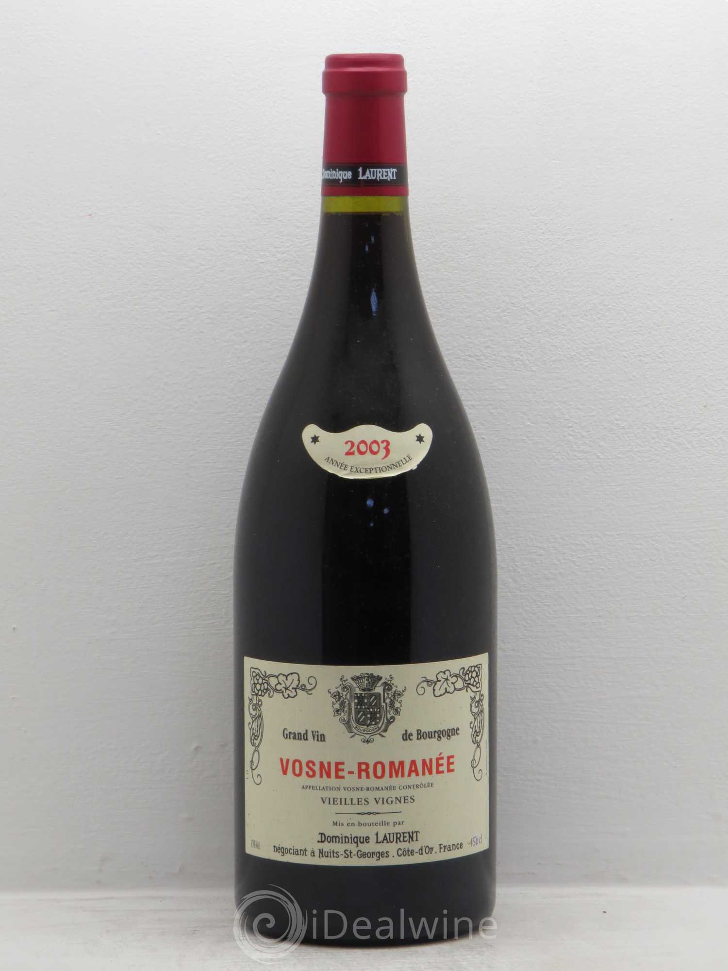 Vosne-Romanée Dominique Laurent 2003 - Posten von 1 Magnum - 0