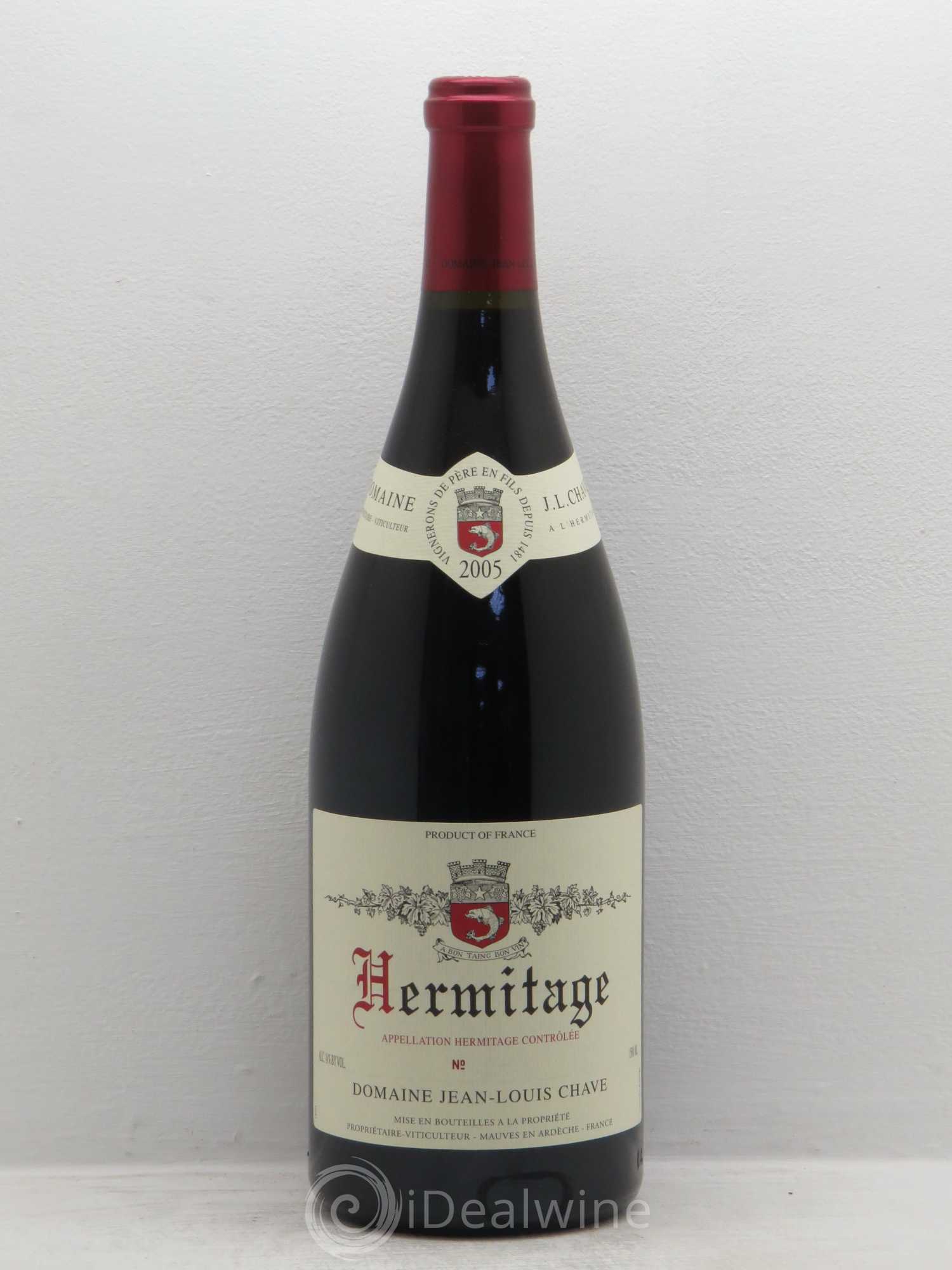 Hermitage Jean-Louis Chave 2005 - Lot de 1 magnum - 0