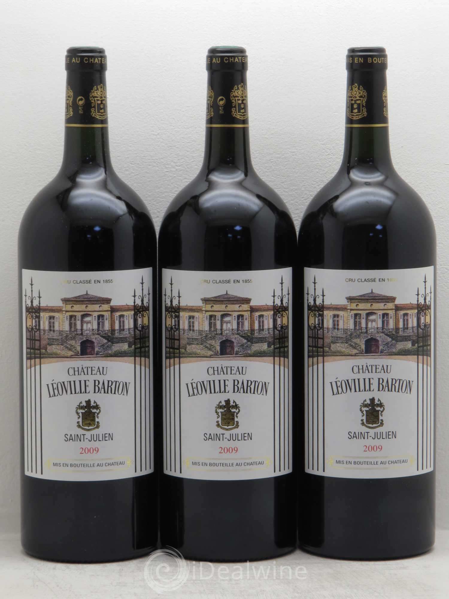 Château Léoville Barton 2ème Grand Cru Classé 2009 - Lot de 3 magnums - 0
