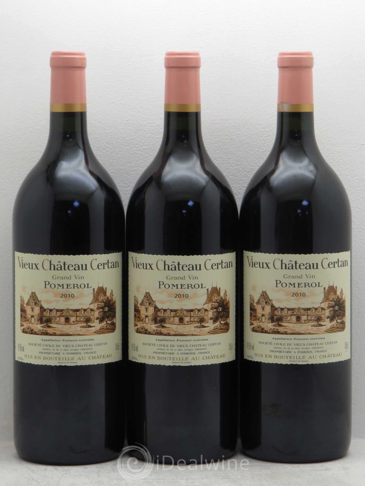 Vieux Château Certan 2010 - Lot de 6 magnums - 2