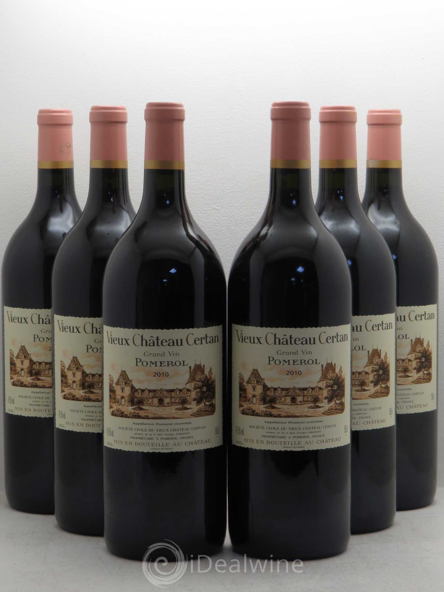 Vieux Château Certan 2010 - Lot de 6 magnums - 0