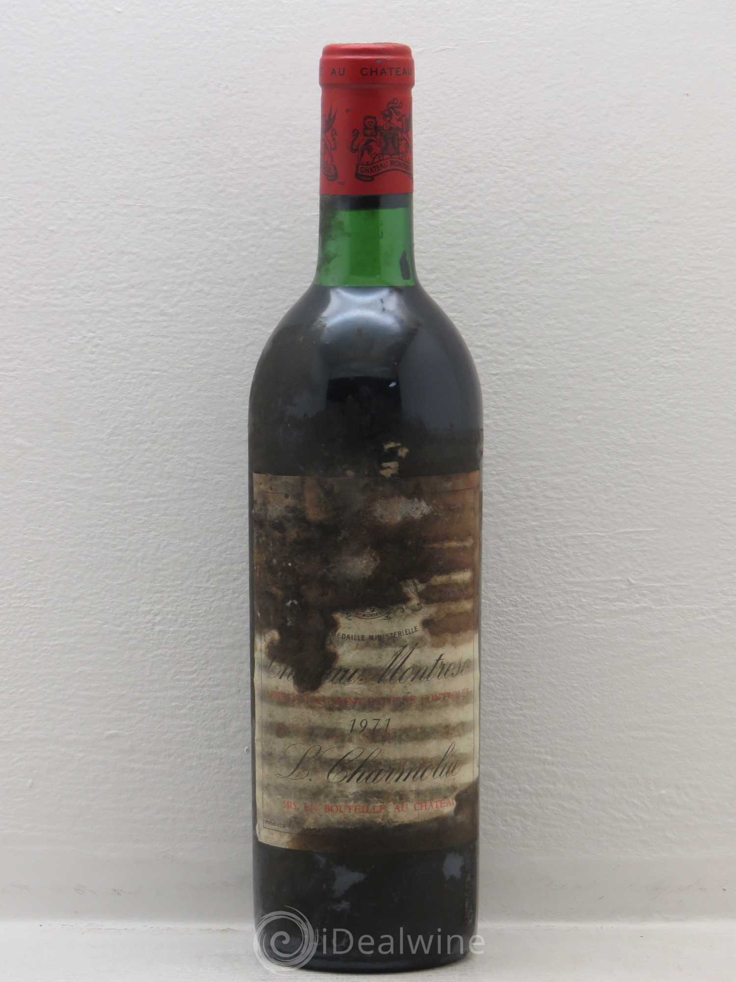 Château Montrose 2ème Grand Cru Classé 1971 - Lot de 1 bouteille - 0