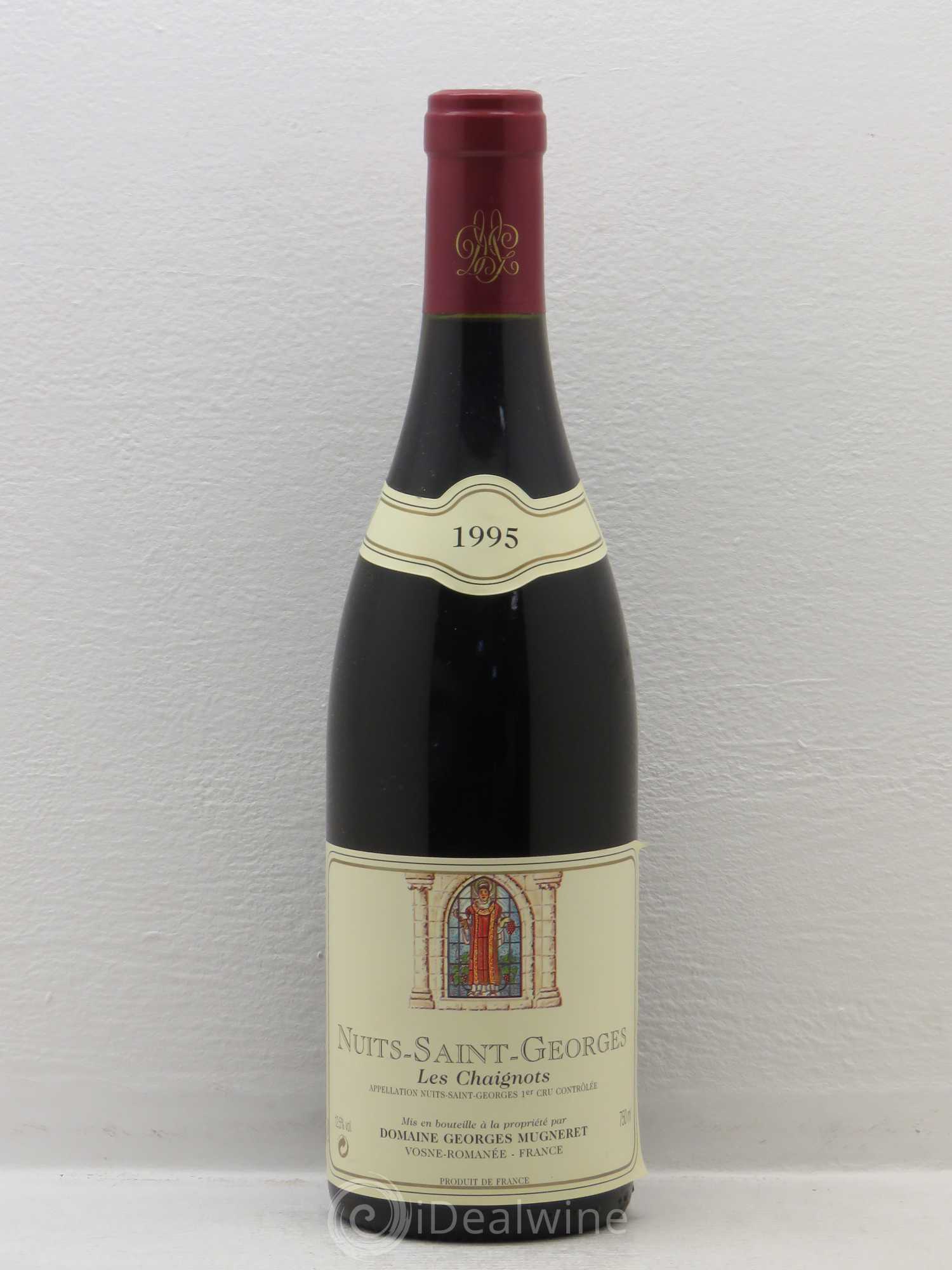 Nuits-Saint-Georges 1er Cru Les Chaignots Georges Mugneret (Domaine) 1995 - Lot de 1 bouteille - 0