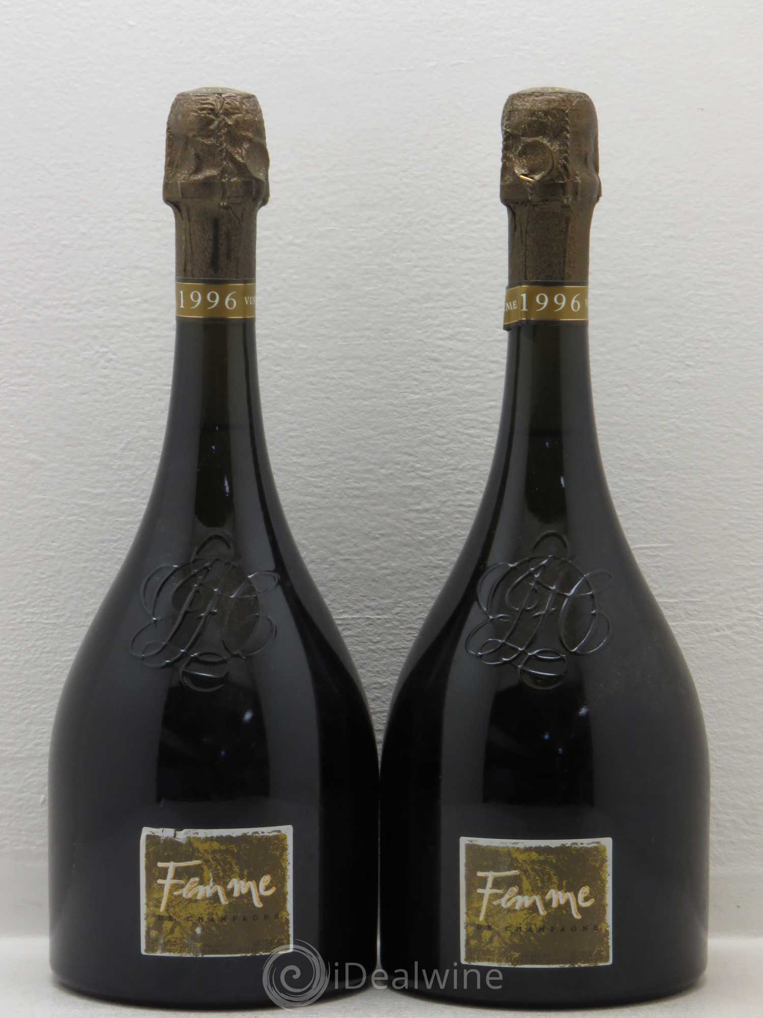 Champagne Duval-Leroy Femme 1996 - Posten von 2 Flaschen - 0