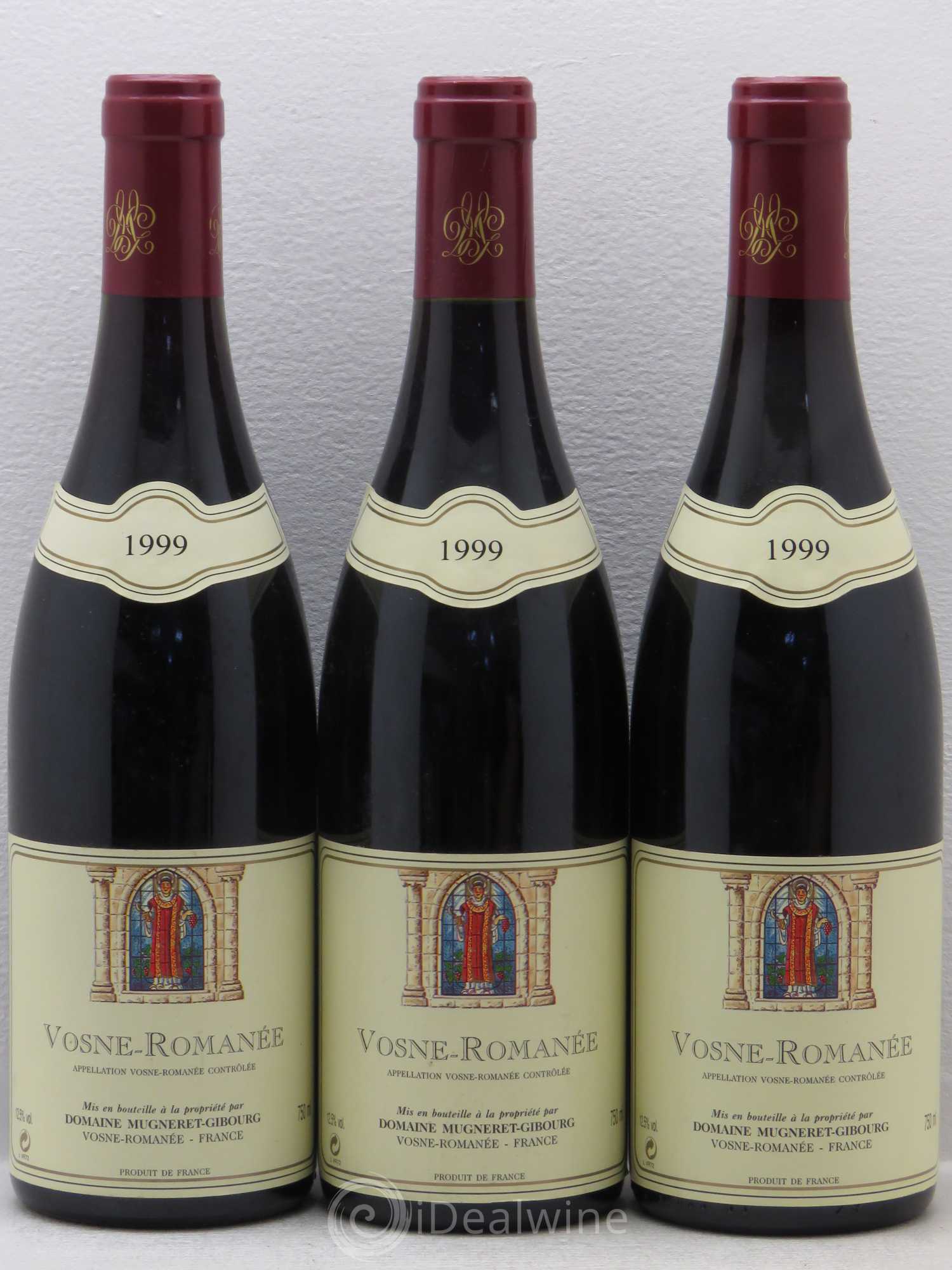 Vosne-Romanée Mugneret-Gibourg (Domaine) 1999 - Lot de 3 bouteilles - 0