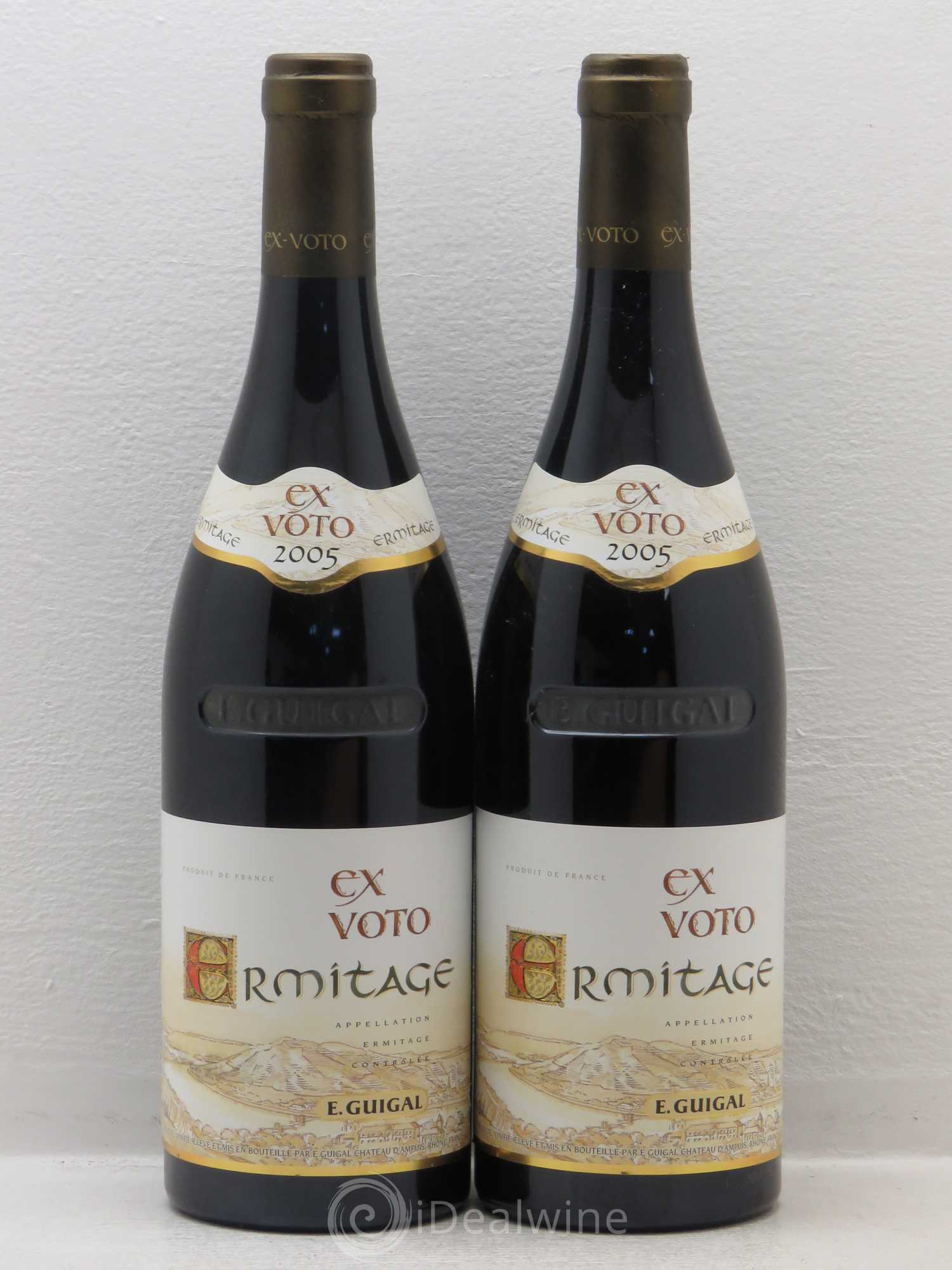 Ermitage Ex Voto Guigal 2005 - Lot de 2 bouteilles - 0