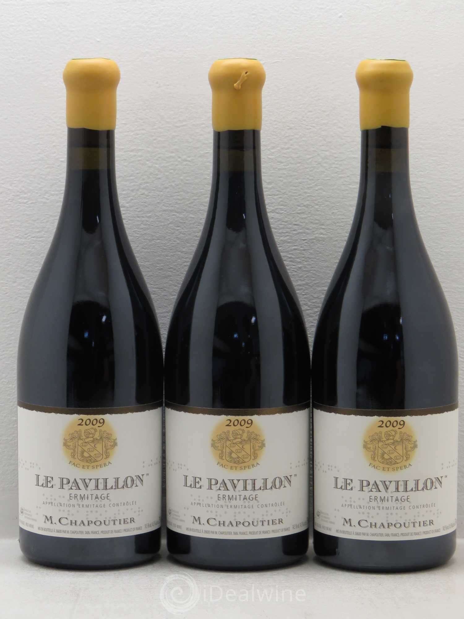 Hermitage Ermitage Le Pavillon Chapoutier 2009 - Lot de 6 bouteilles - 1