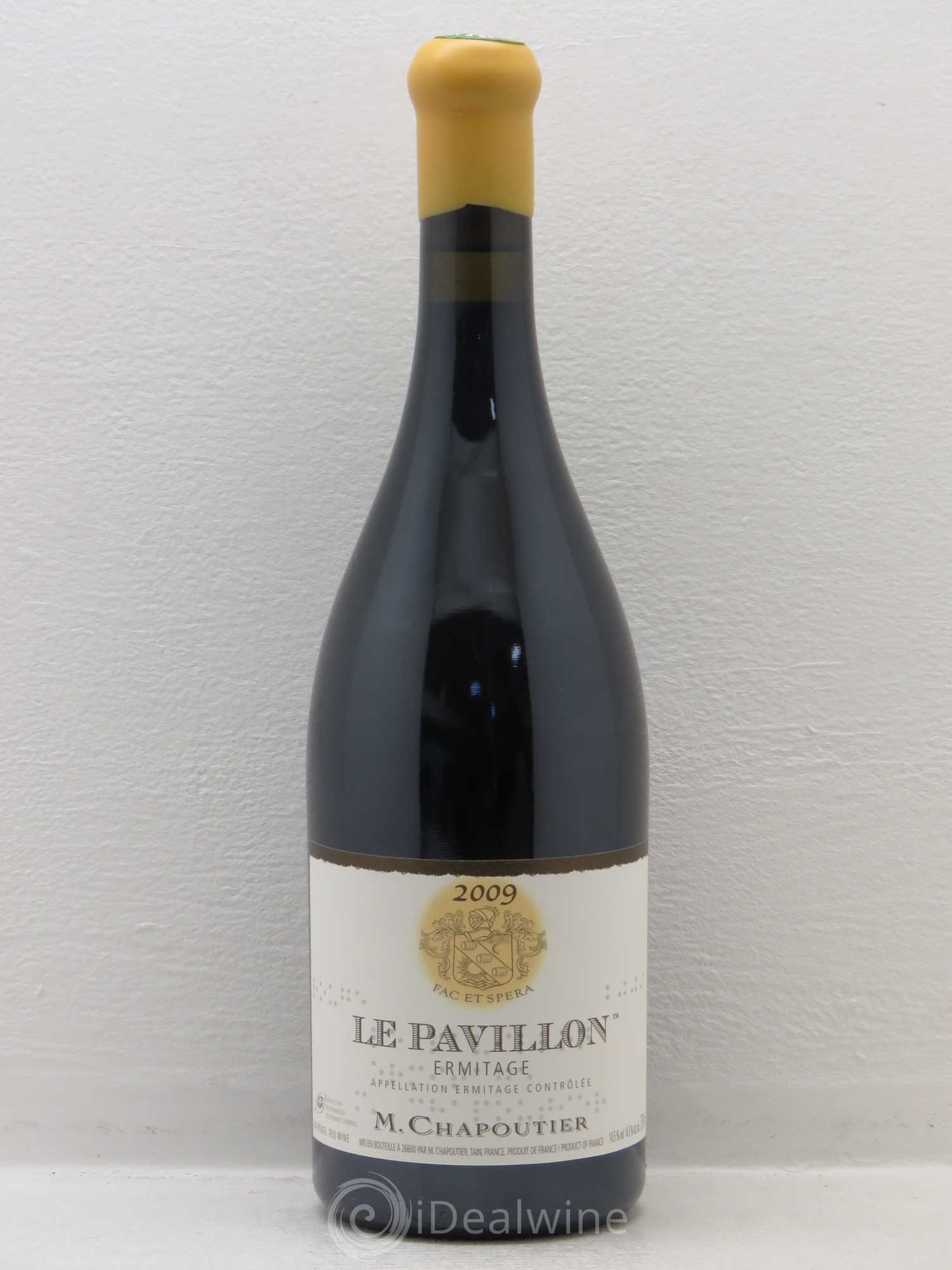 Hermitage Ermitage Le Pavillon Chapoutier 2009 - Lot de 1 bouteille - 0