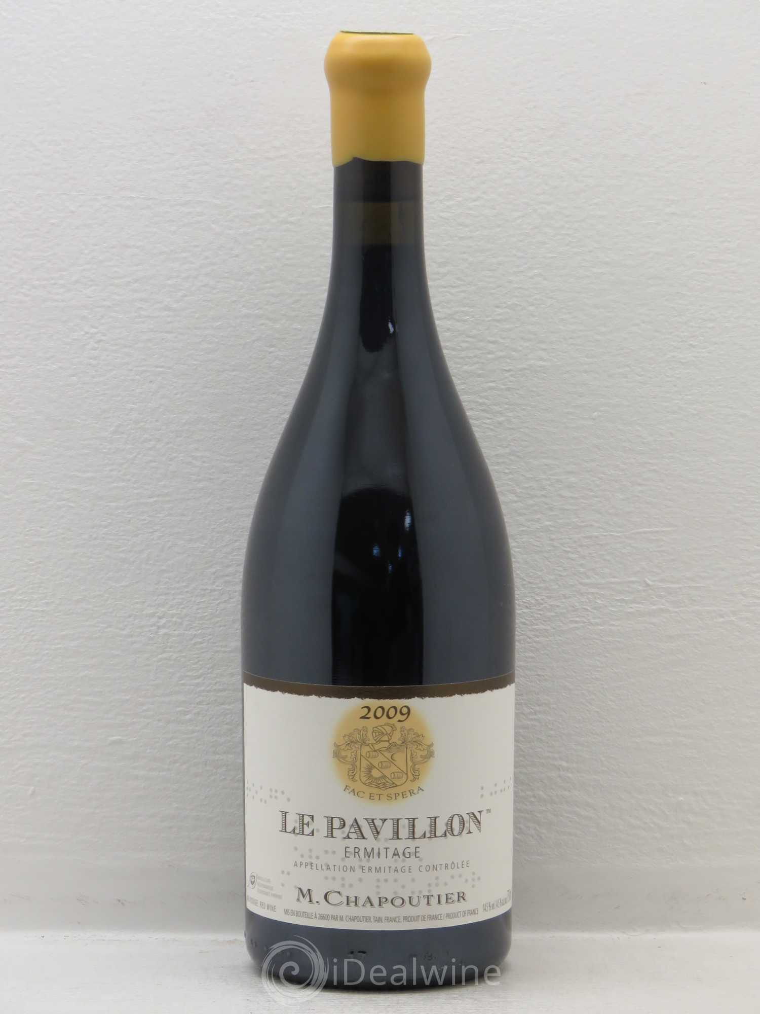 Hermitage Ermitage Le Pavillon Chapoutier 2009 - Lot de 1 bouteille - 0