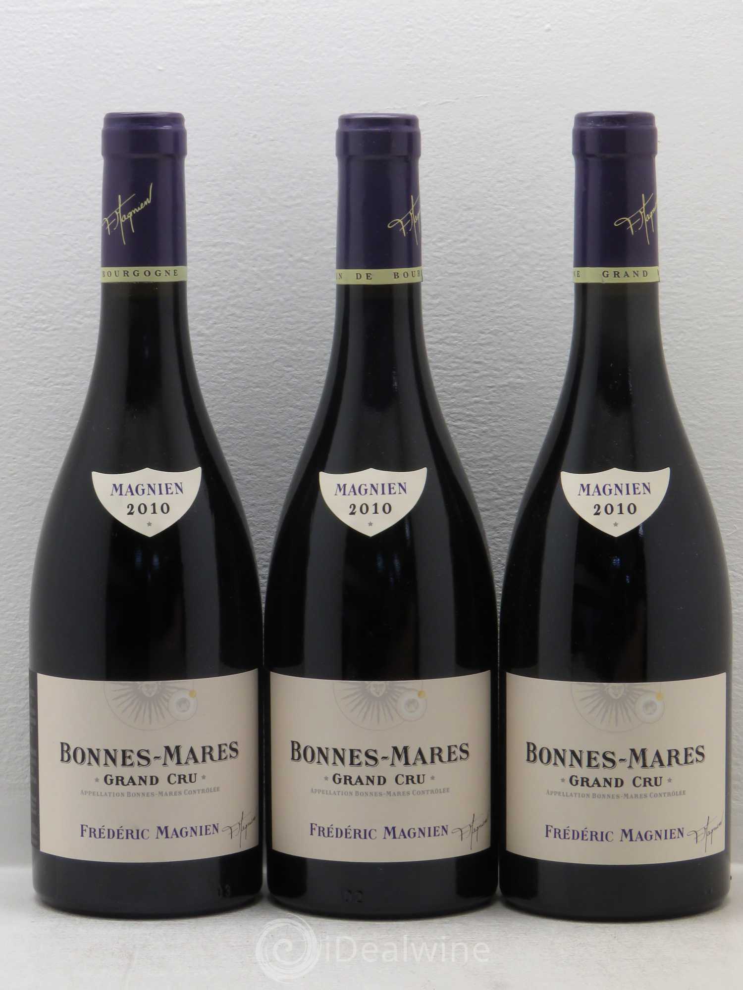 Bonnes-Mares Grand Cru Frederic Magnien 2010 - Lot de 3 bouteilles - 0
