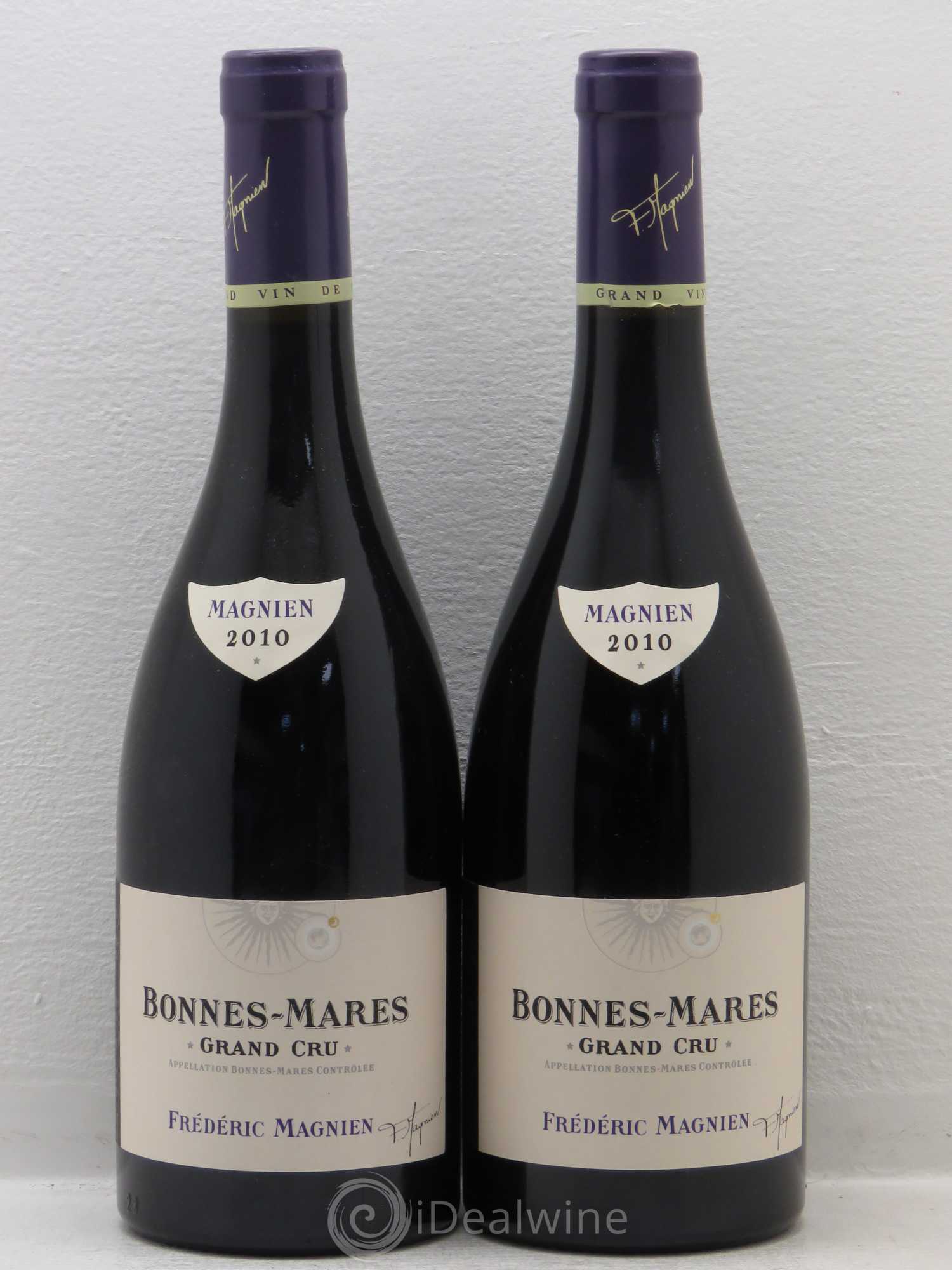 Bonnes-Mares Grand Cru Frederic Magnien 2010 - Lot de 2 bouteilles - 0