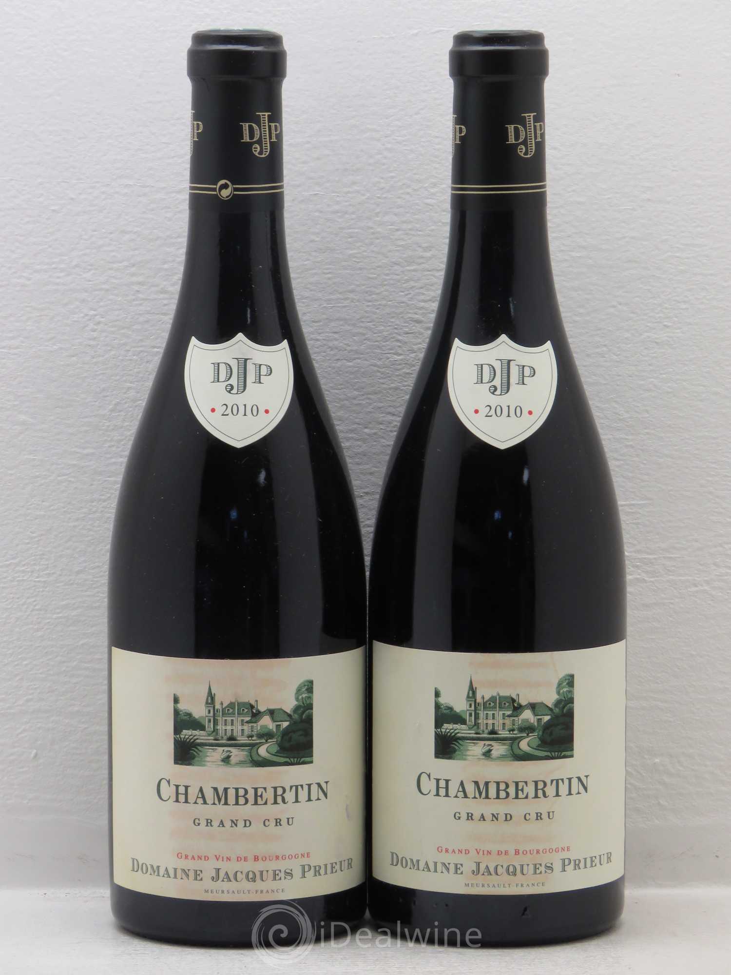 Chambertin Grand Cru Jacques Prieur (Domaine) 2010 - Lot de 2 bouteilles - 0