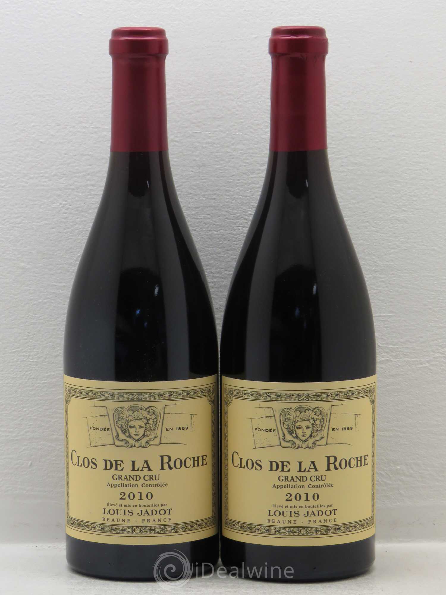 Clos de la Roche Grand Cru Maison Louis Jadot 2010 - Lot de 2 bouteilles - 0