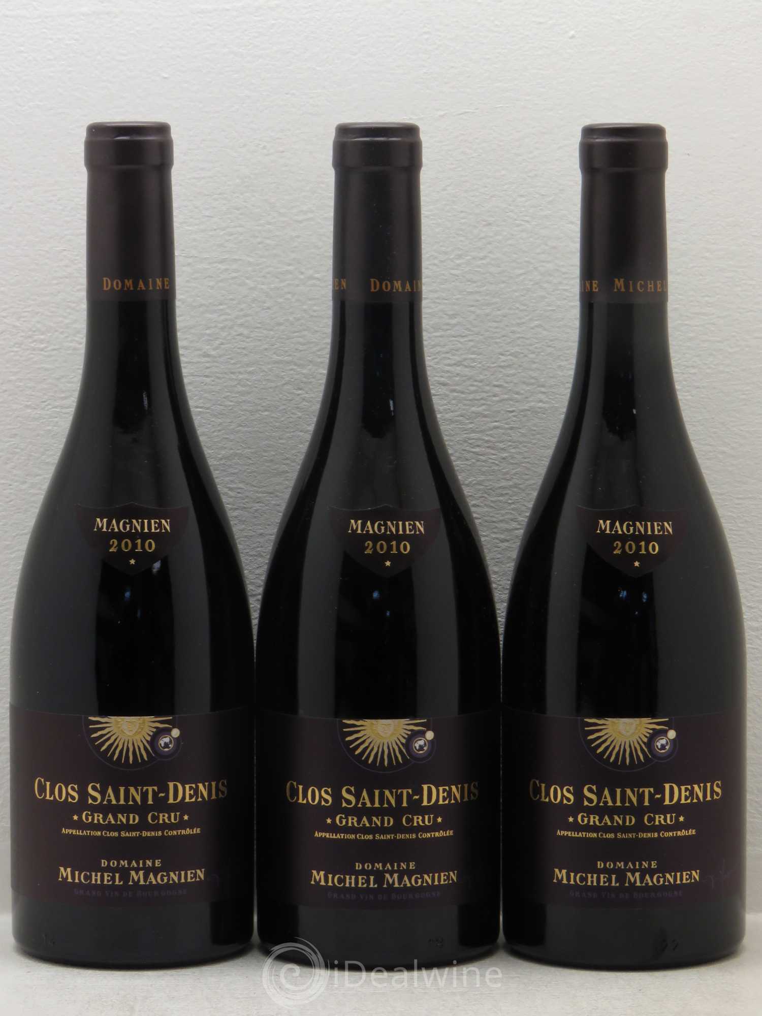 Clos Saint-Denis Grand Cru Michel Magnien 2010 - Lot de 3 bouteilles - 0
