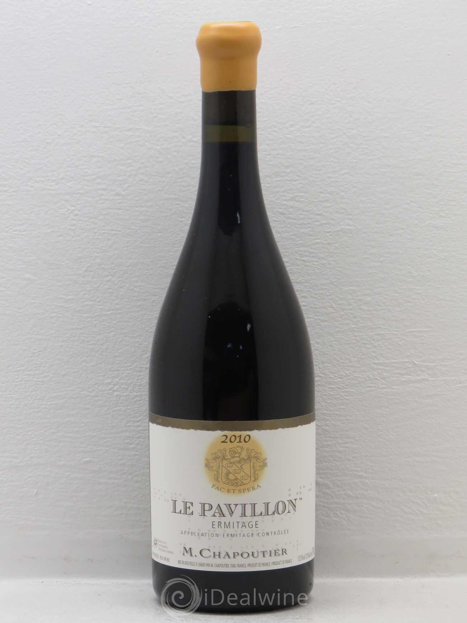 Hermitage Ermitage Le Pavillon Chapoutier 2010 - Lot de 1 bouteille - 0