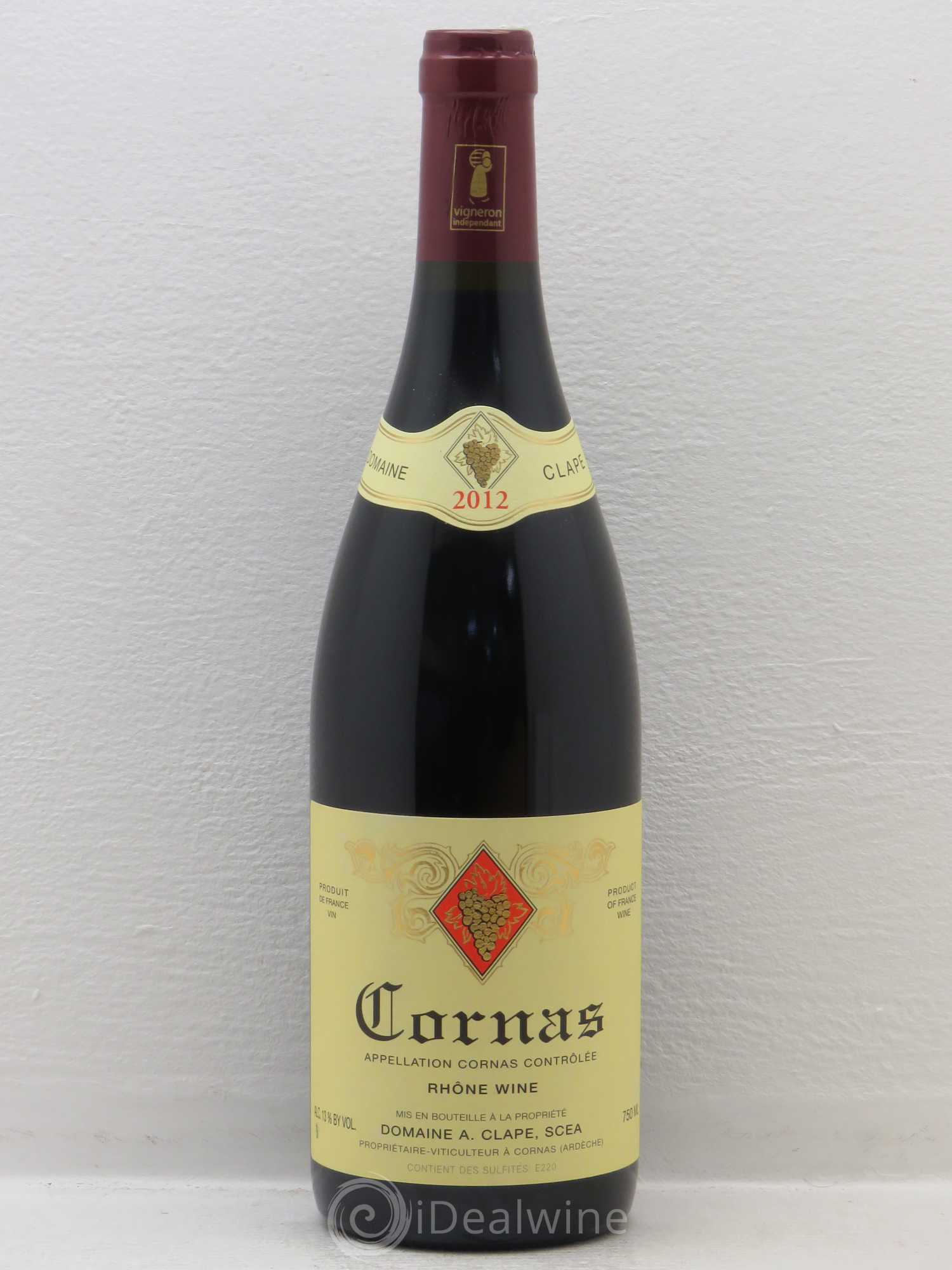 Cornas Auguste Clape 2012 - Lot de 1 bouteille - 0