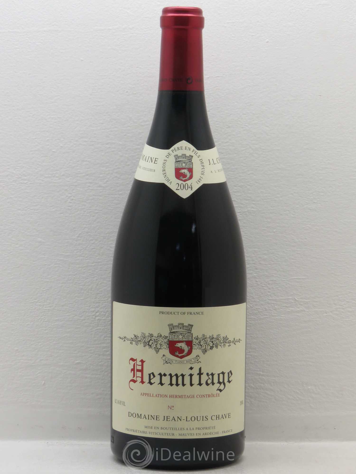 Hermitage Jean-Louis Chave 2004 - Lot de 1 magnum - 0