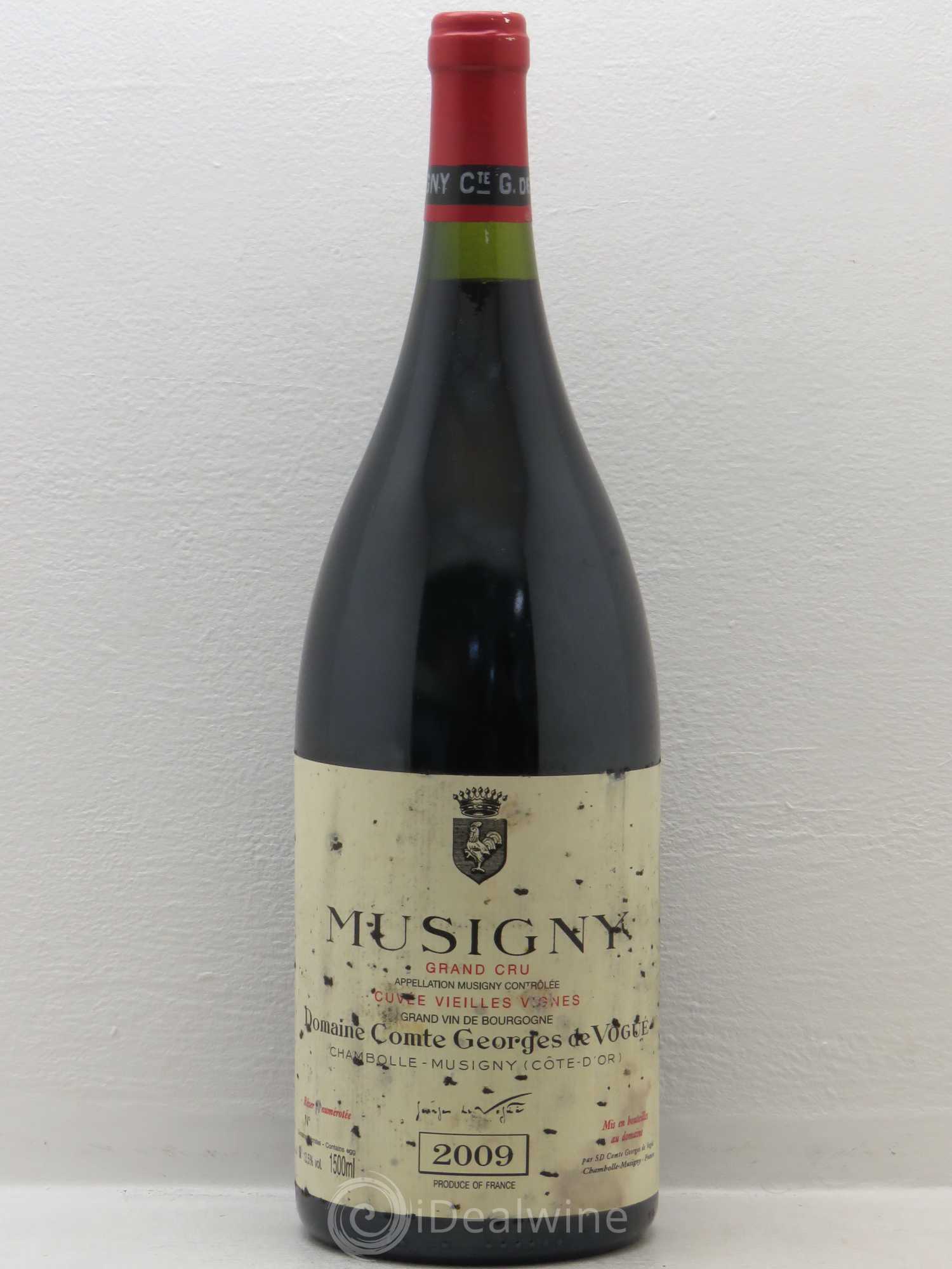 Musigny Grand Cru Cuvée Vieilles Vignes Comte Georges de Vogüé 2009 - Lot de 1 magnum - 0