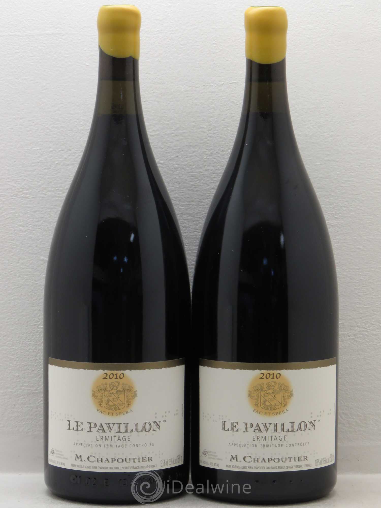 Hermitage Ermitage Le Pavillon Chapoutier 2010 - Lot de 2 magnums - 0