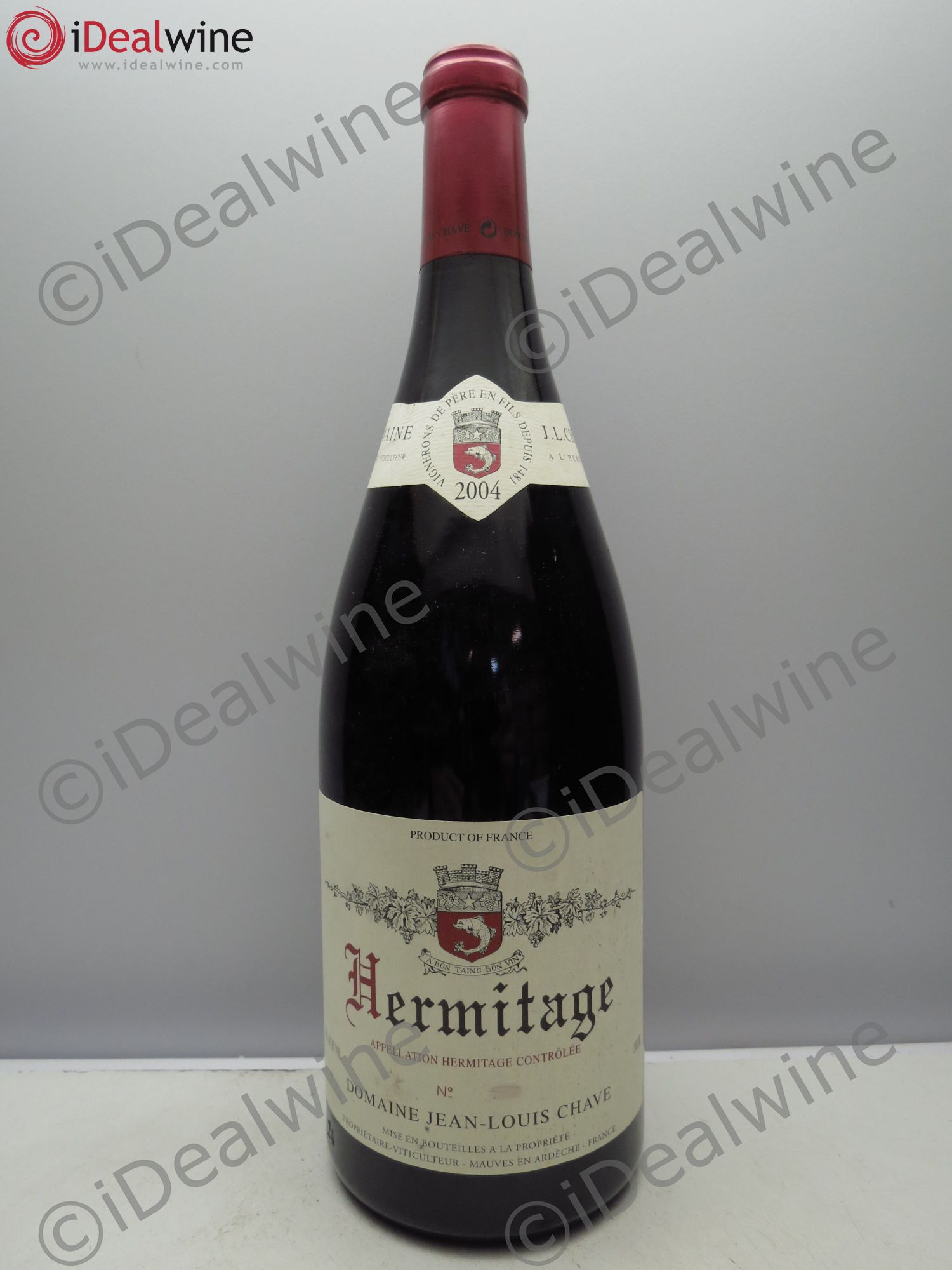 Hermitage Jean-Louis Chave 2004 - Lot de 1 magnum - 0