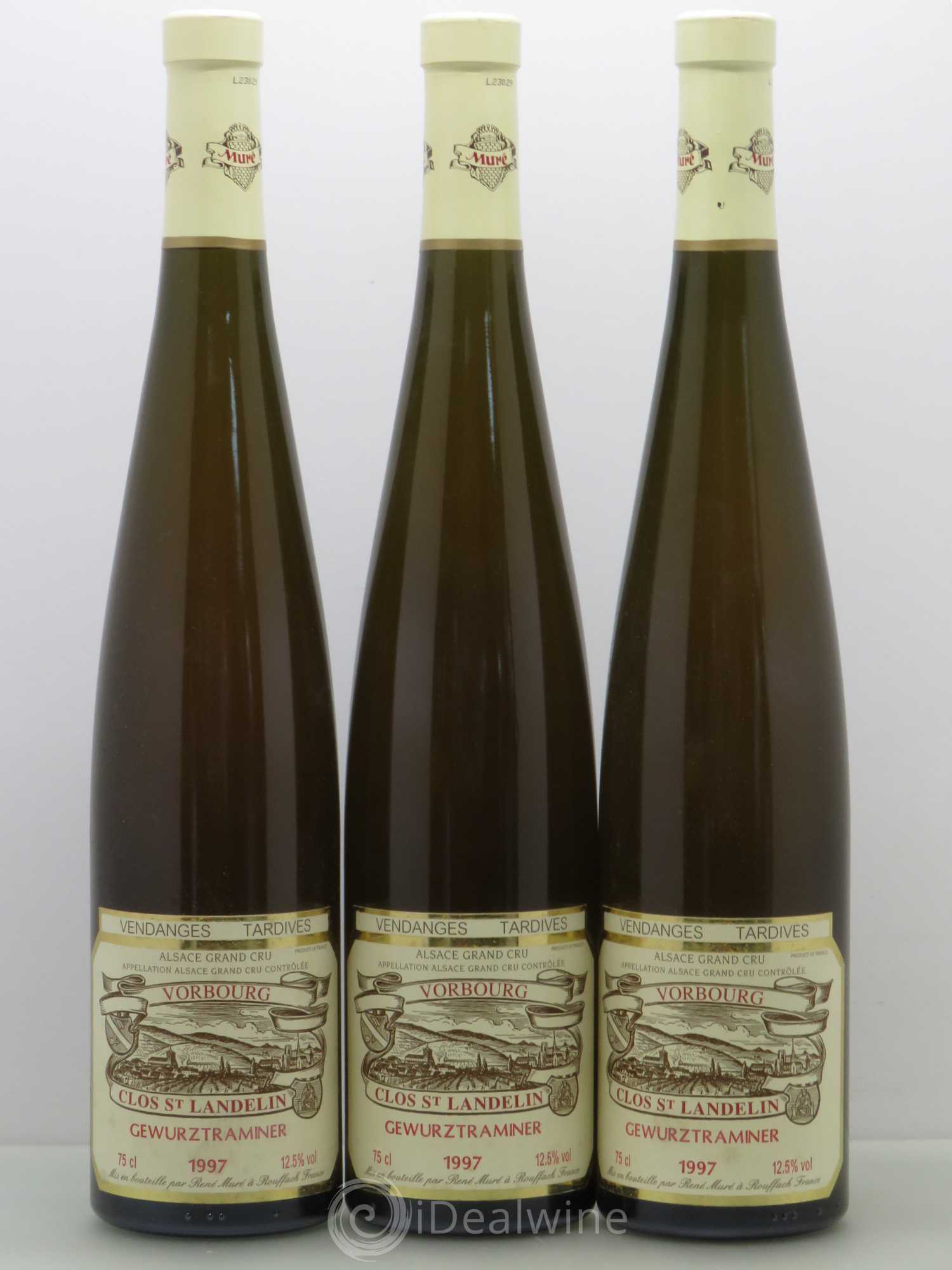 Gewurztraminer Vendanges Tardives Vorbourg Mure 1997 - Lotto di 6 bottiglie - 2