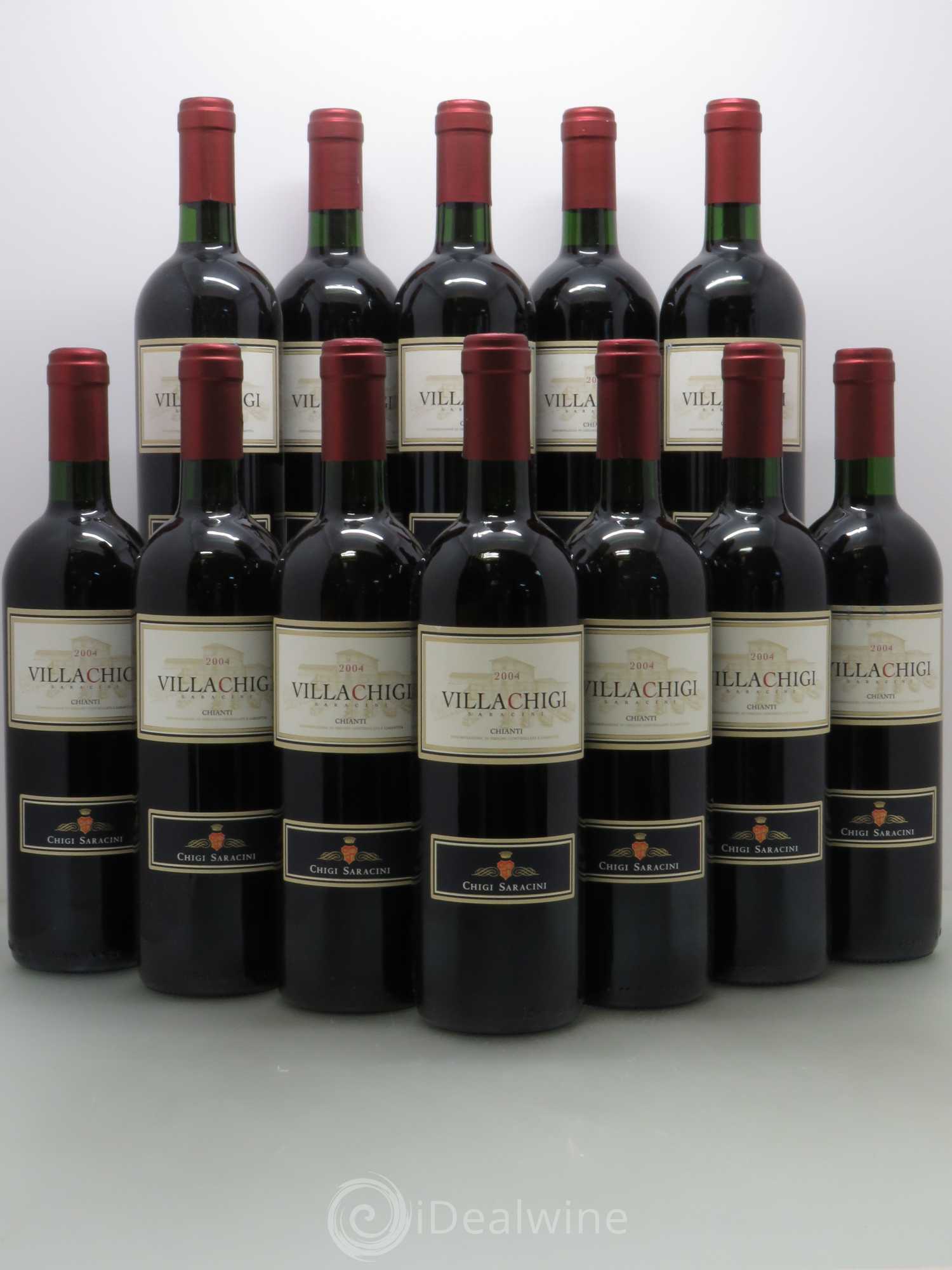 Chianti DOCG Villachigi Saracini (sans prix de réserve) 2004 - Posten von 12 Flaschen - 0